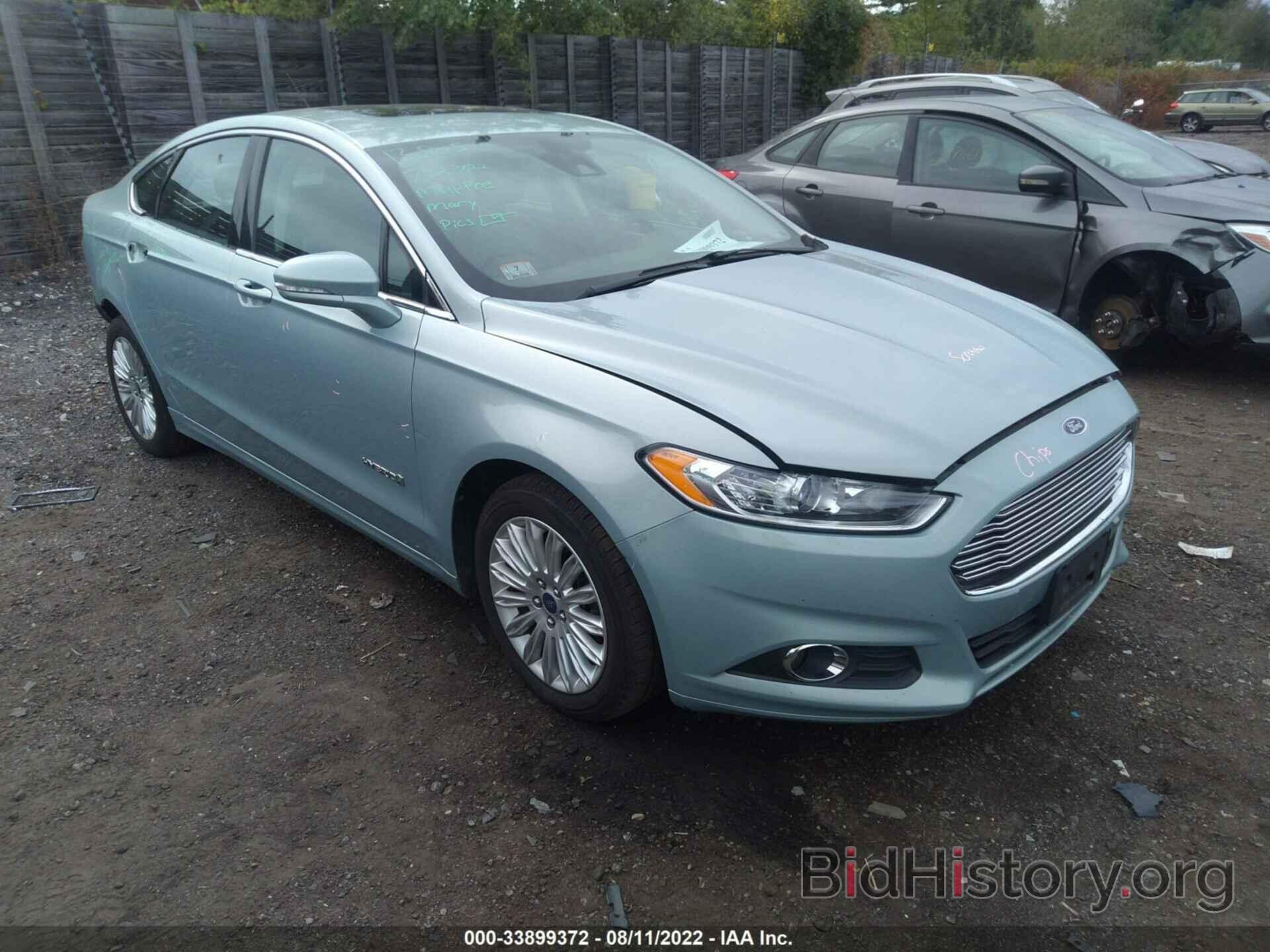 Фотография 3FA6P0LUXER216326 - FORD FUSION 2014