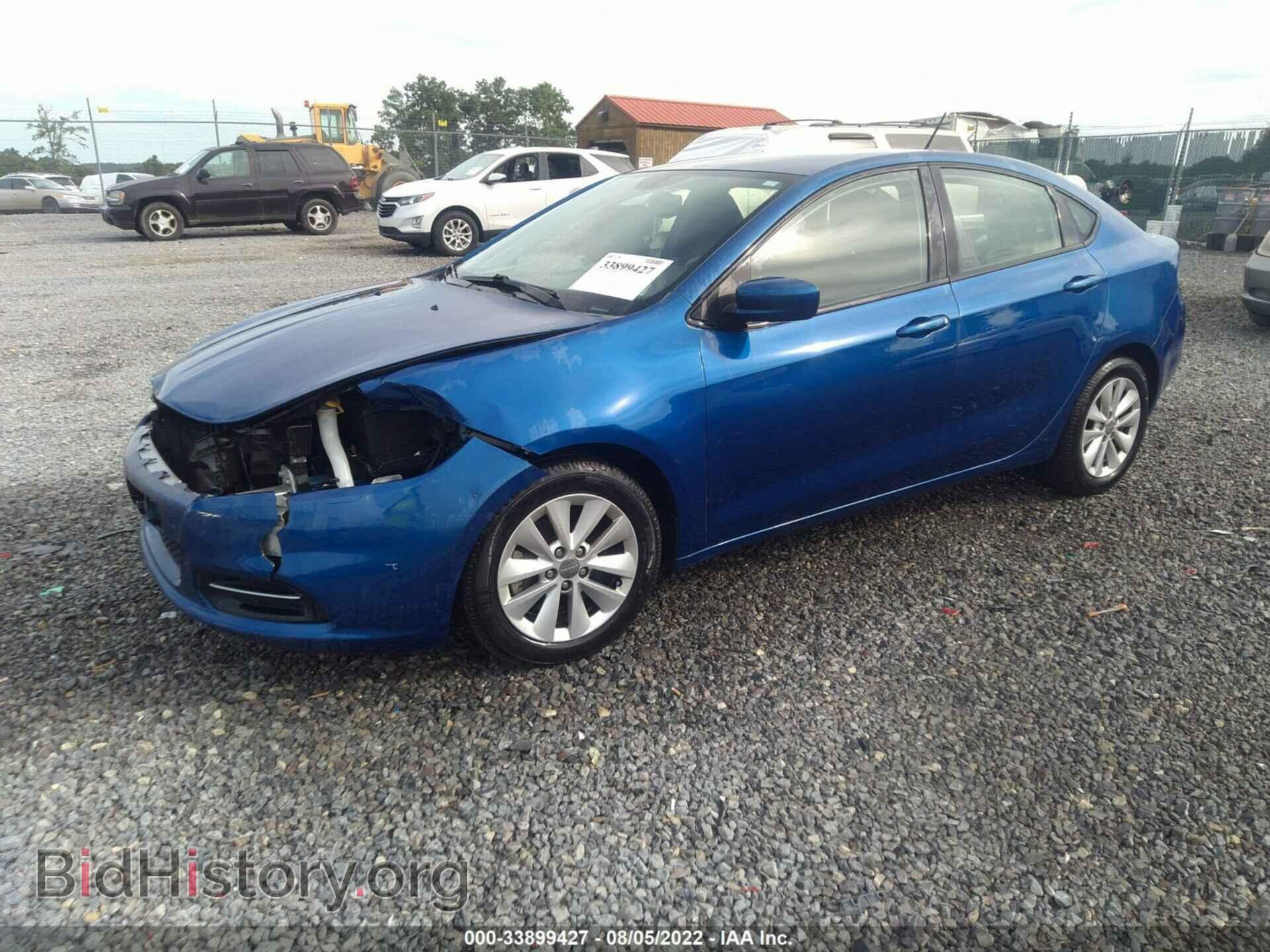 2014 DODGE DART - VIN: 1C3CDFDHXED868628 - Фото 2