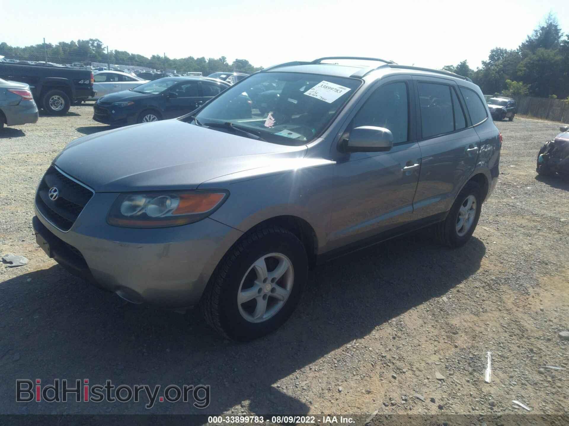 2007 HYUNDAI SANTA FE - VIN: 5NMSG13D87H101998 - Фото 2