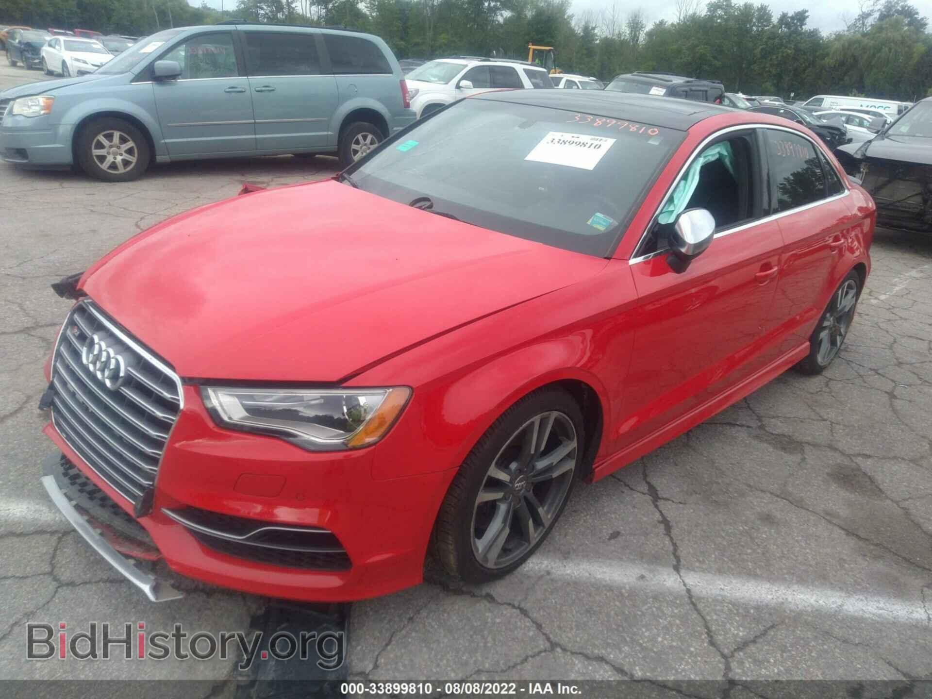 2016 AUDI S3 - VIN: WAUB1GFF3G1064898 - Фото 2