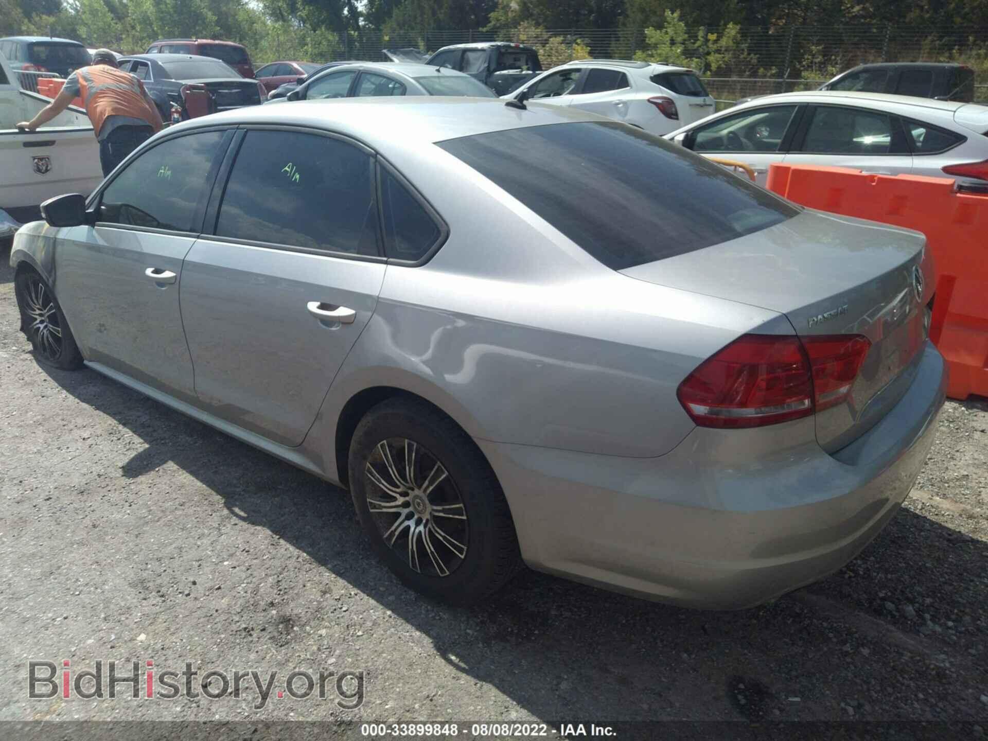 2012 VOLKSWAGEN PASSAT - VIN: 1VWAP7A37CC080110 - Фото 3