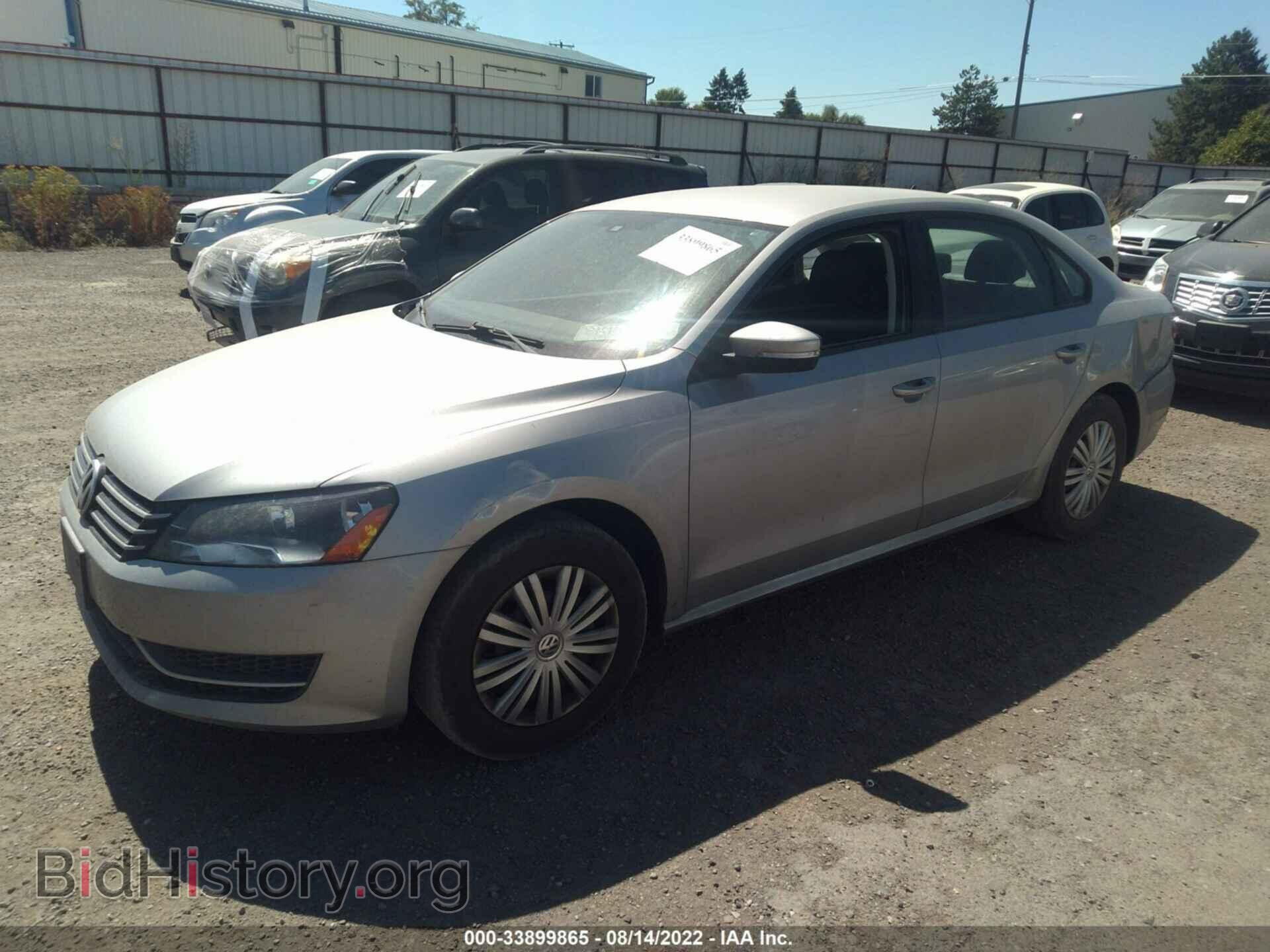 2014 VOLKSWAGEN PASSAT - VIN: 1VWAT7A36EC101317 - Фото 2
