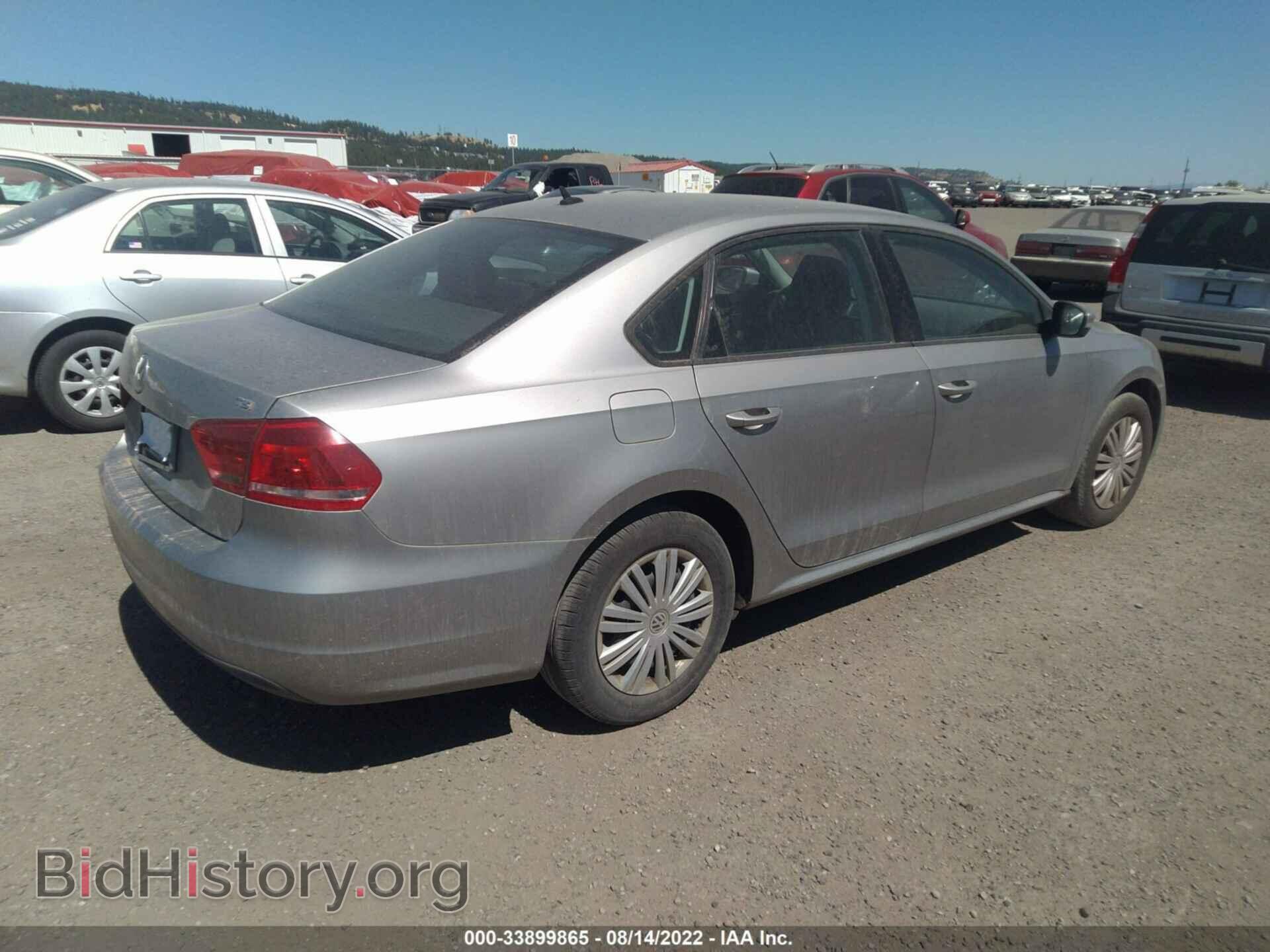 2014 VOLKSWAGEN PASSAT - VIN: 1VWAT7A36EC101317 - Фото 4
