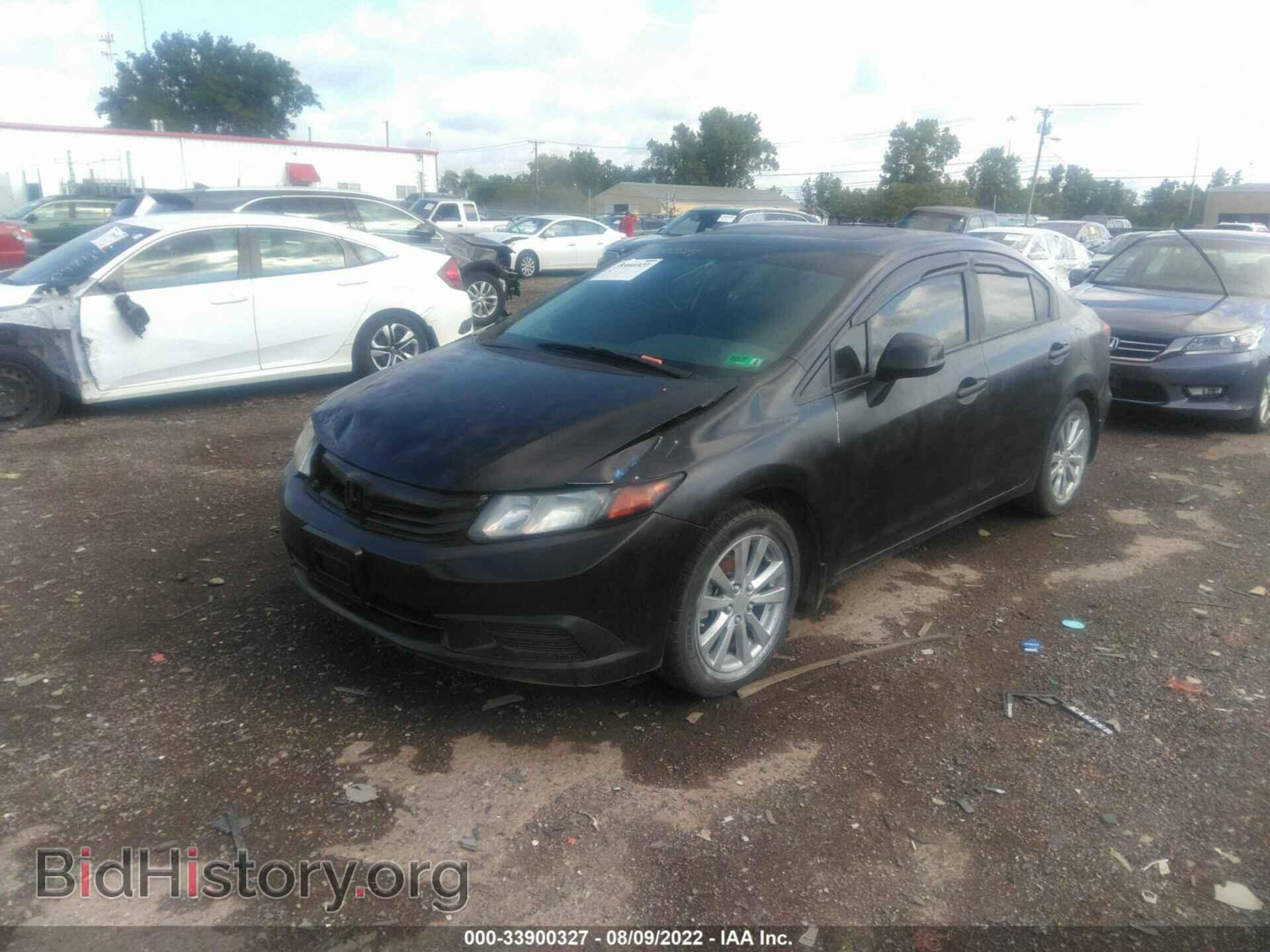 2012 HONDA CIVIC SDN - VIN: 19XFB2F99CE041664 - Фото 2