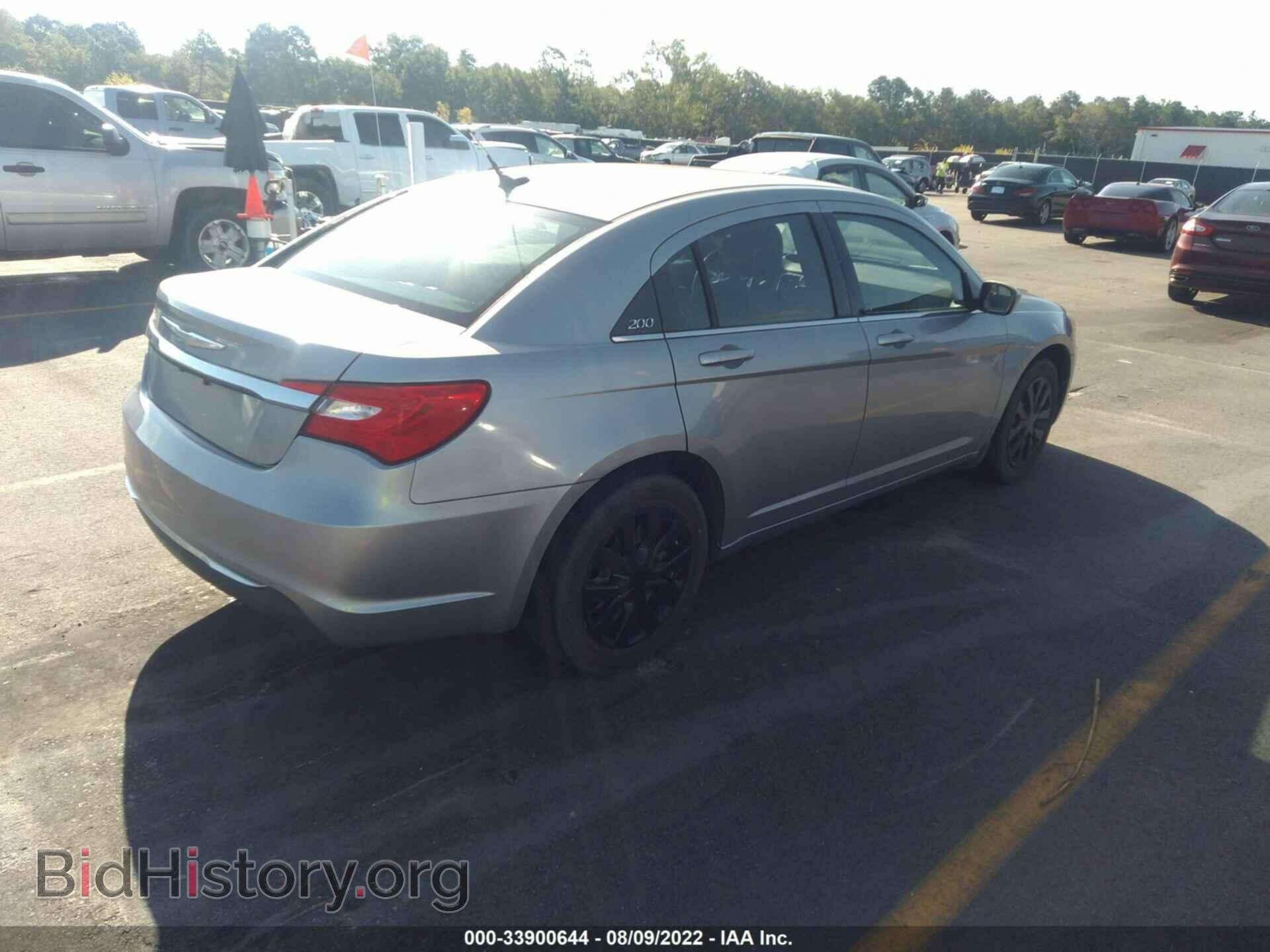 2014 CHRYSLER 200 - VIN: 1C3CCBAB8EN209307 - Photo 4