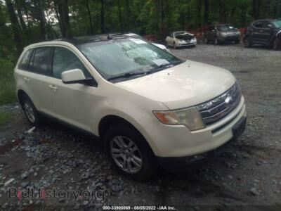 2007 Ford EDGE SEL, cream — VIN 2FMDK38C97BA93603, IAAI