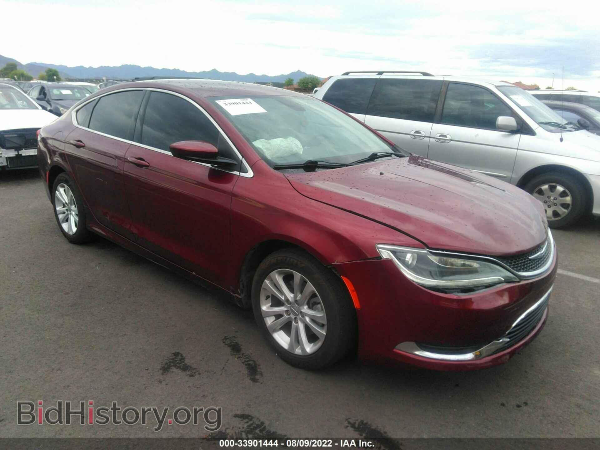 Фотография 1C3CCCAB2FN554534 - CHRYSLER 200 2015