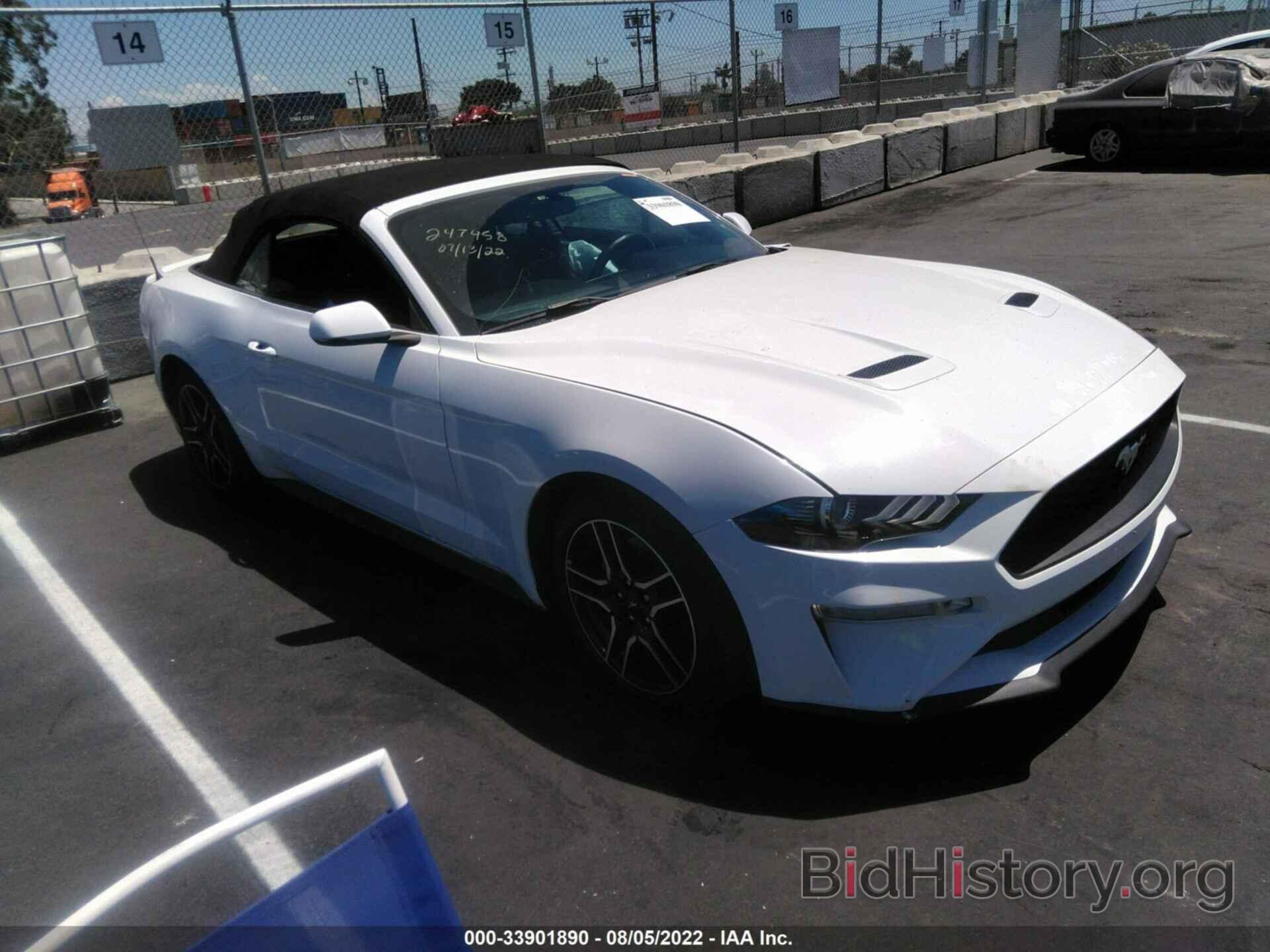 Photo 1FATP8UH1J5111366 - FORD MUSTANG 2018