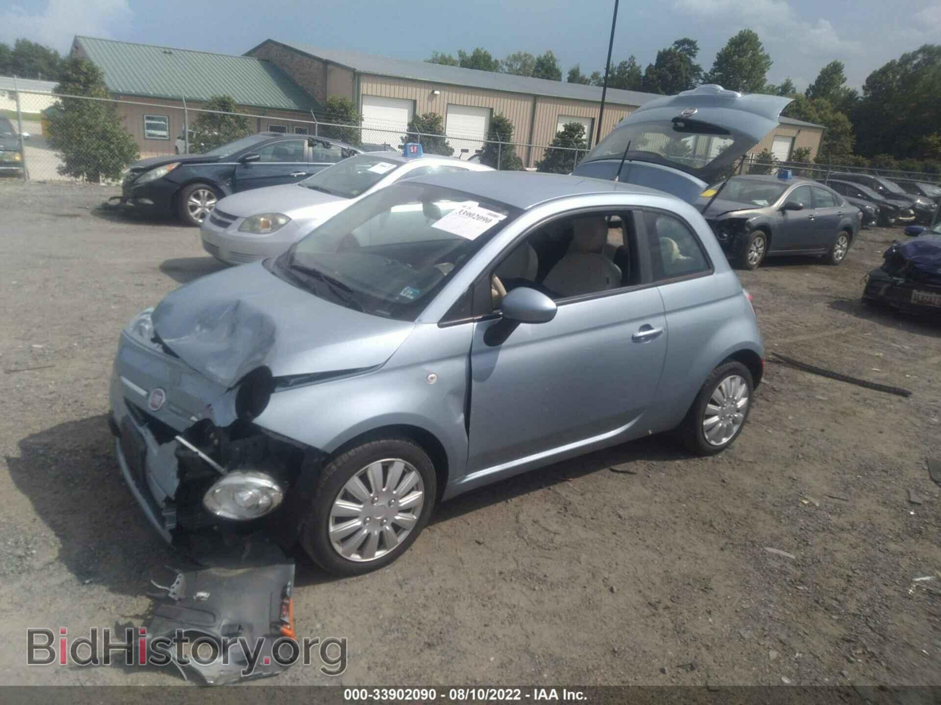2013 FIAT 500 - VIN: 3C3CFFAR0DT514570 - Фото 2