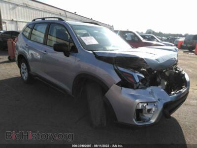 2020 Subaru FORESTER, silver — VIN JF2SKADC8LH424918, IAAI