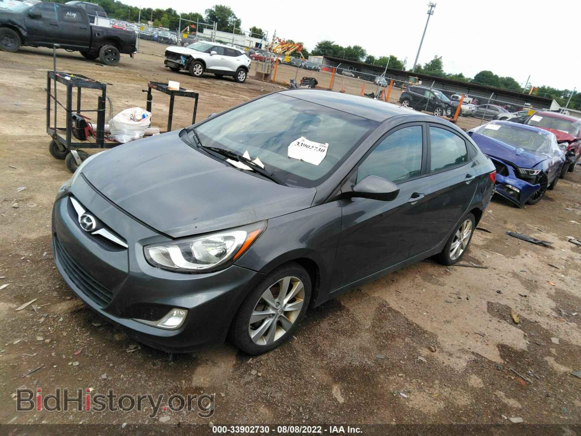 2012 HYUNDAI ACCENT - VIN: KMHCU4AE1CU094000 - Фото 2
