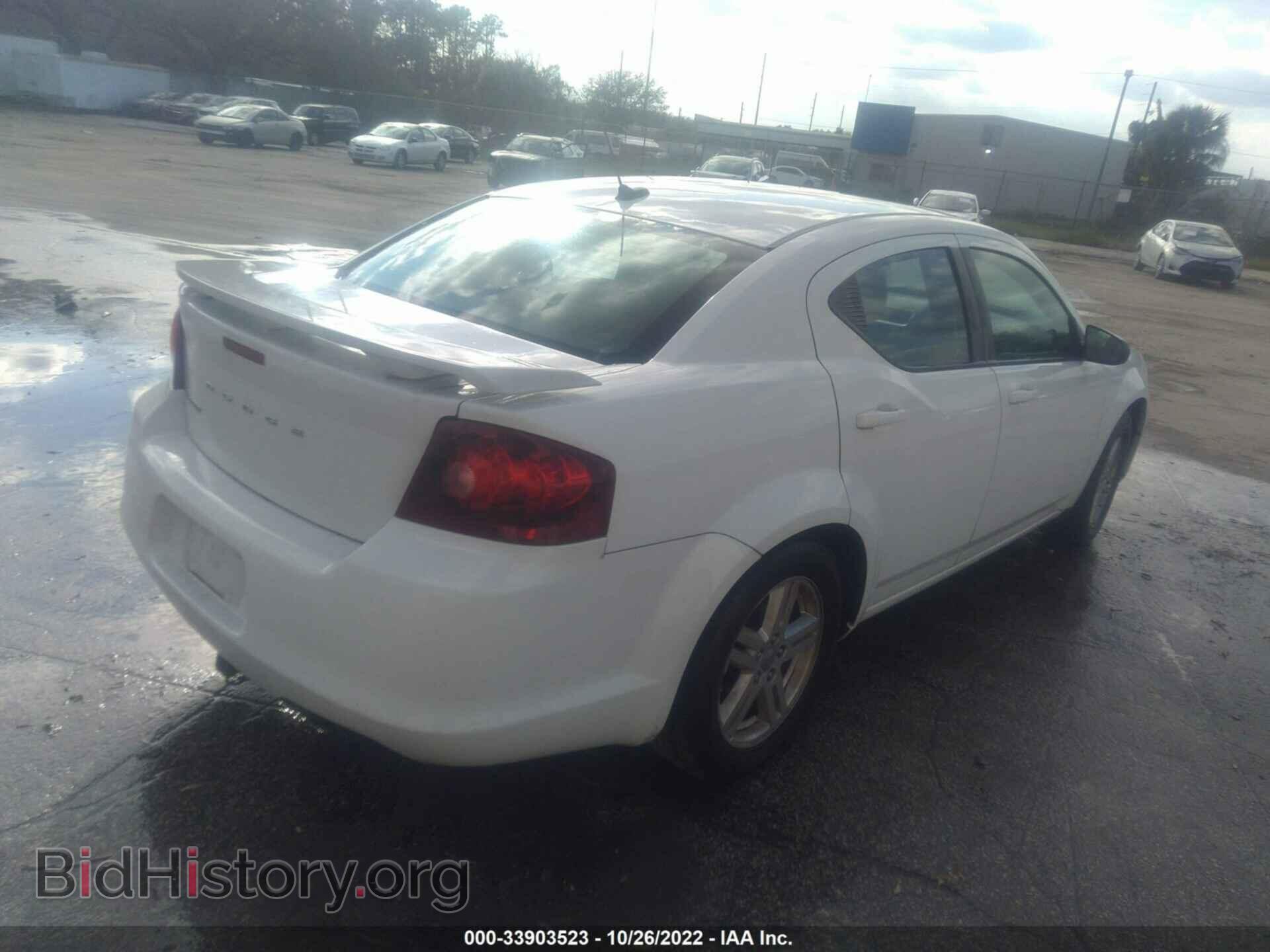 2014 DODGE AVENGER - VIN: 1C3CDZAB1EN106820 - Фото 4