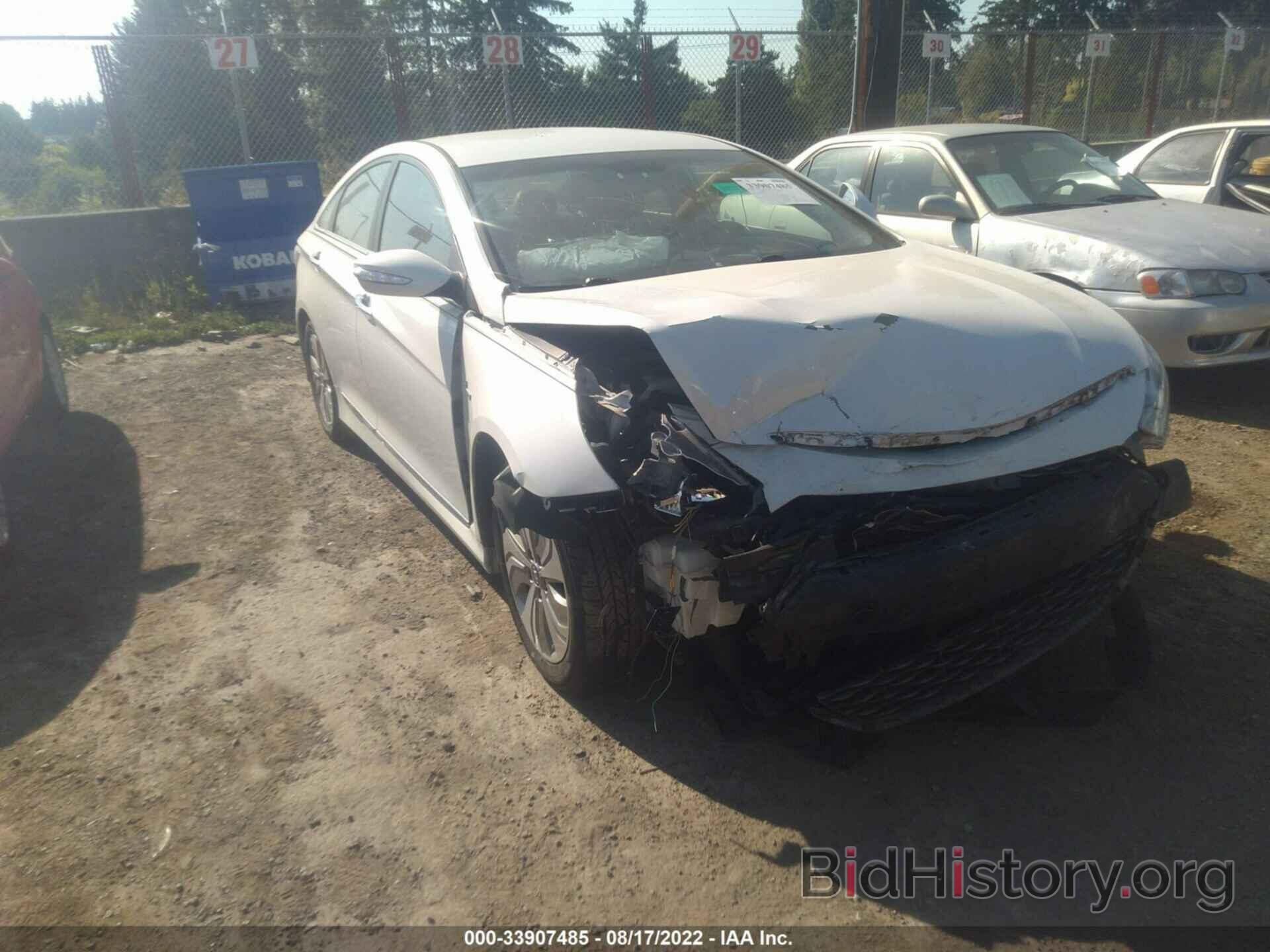 Photo KMHEC4A41DA098599 - HYUNDAI SONATA HYBRID 2013