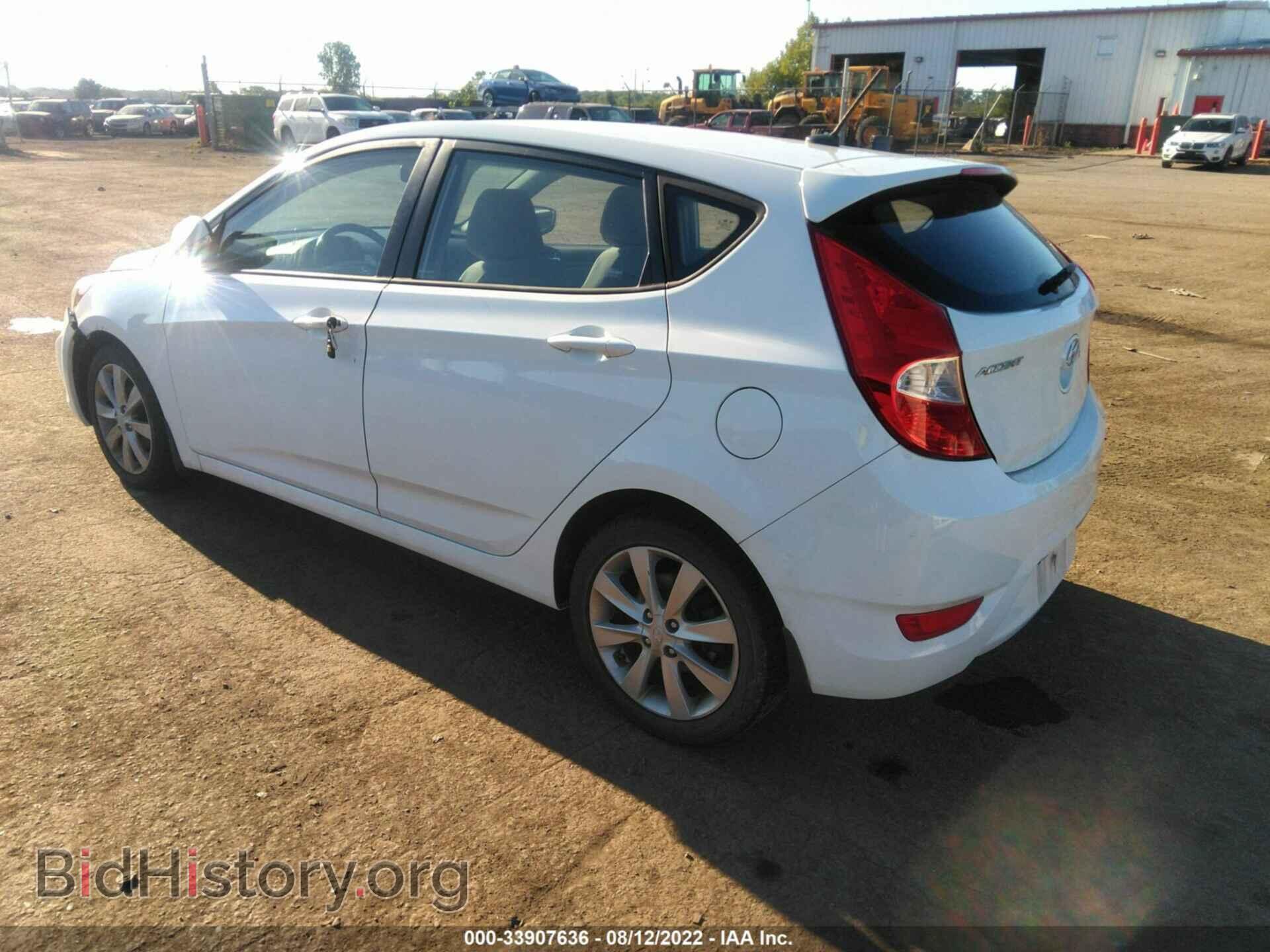 2014 HYUNDAI ACCENT - VIN: KMHCU5AE9EU189915 - Фото 3