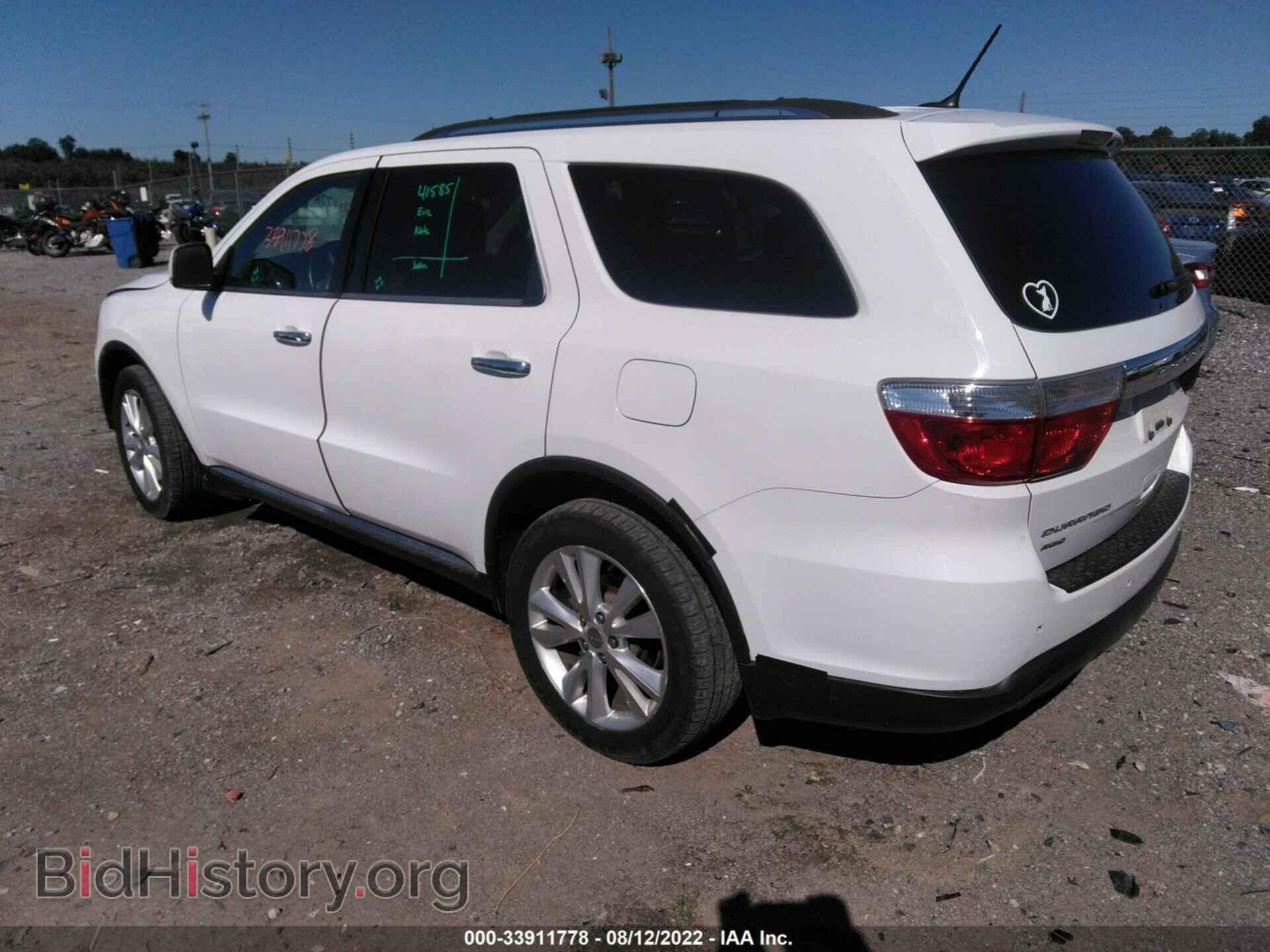 2013 DODGE DURANGO - VIN: 1C4RDJDG8DC697298 - Photo 3