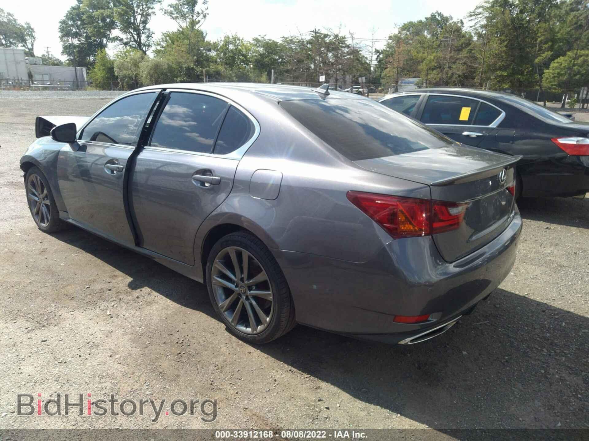 2013 LEXUS GS 350 - VIN: JTHCE1BL4D5001364 - Фото 3