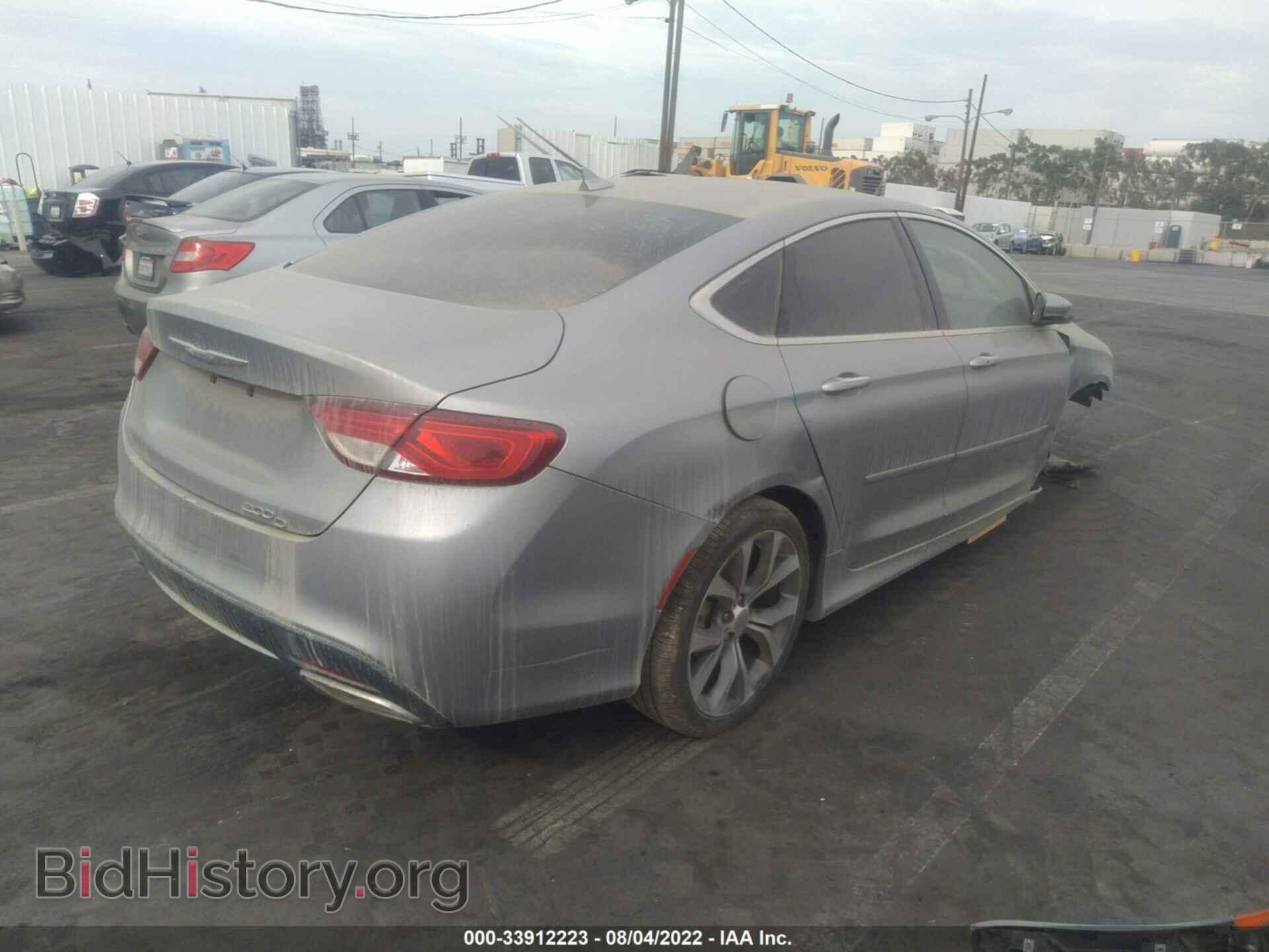 2015 CHRYSLER 200 - VIN: 1C3CCCCG1FN522523 - Фото 4