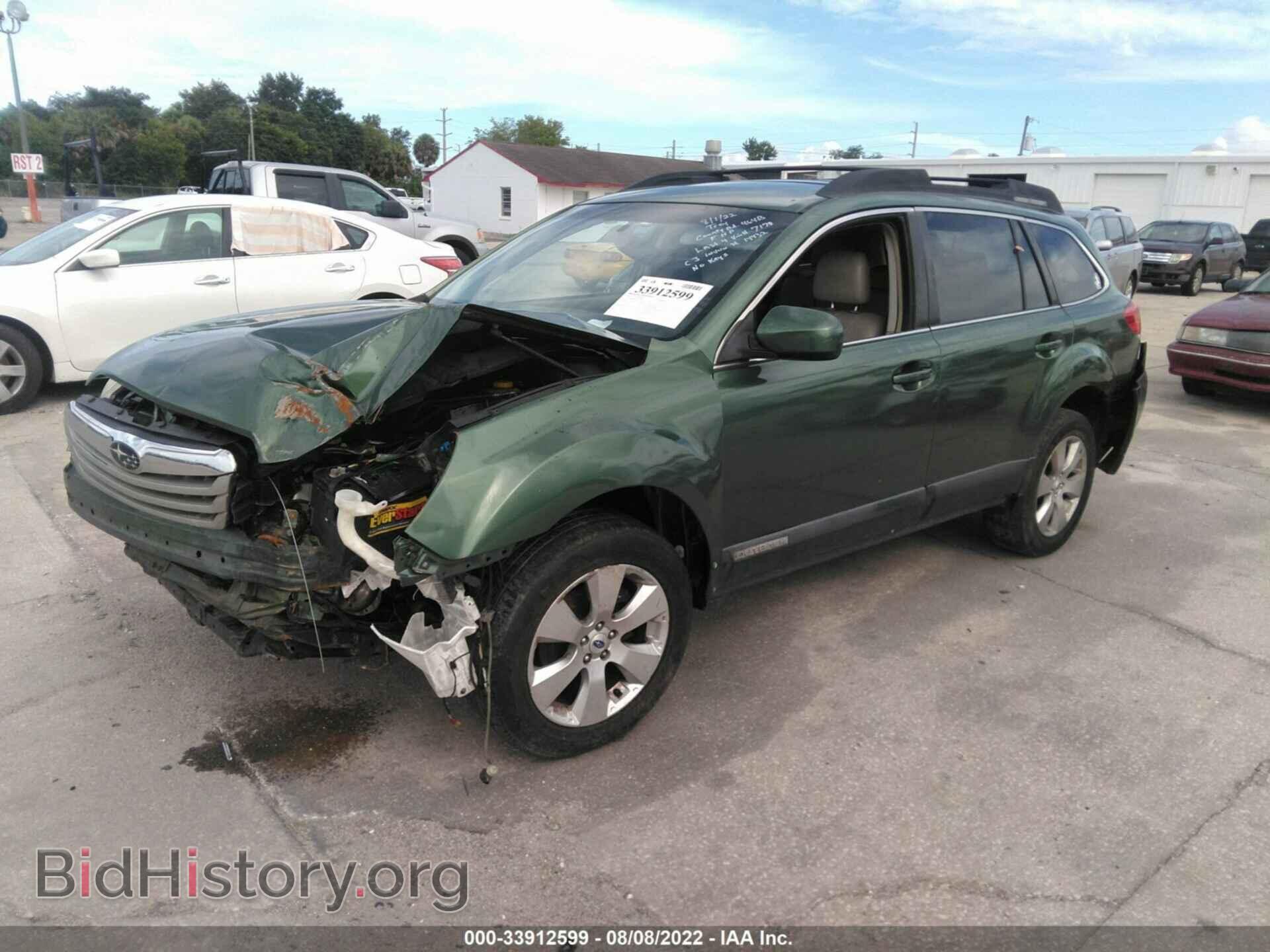 2012 SUBARU OUTBACK - VIN: 4S4BRBKC8C3247170 - Фото 2