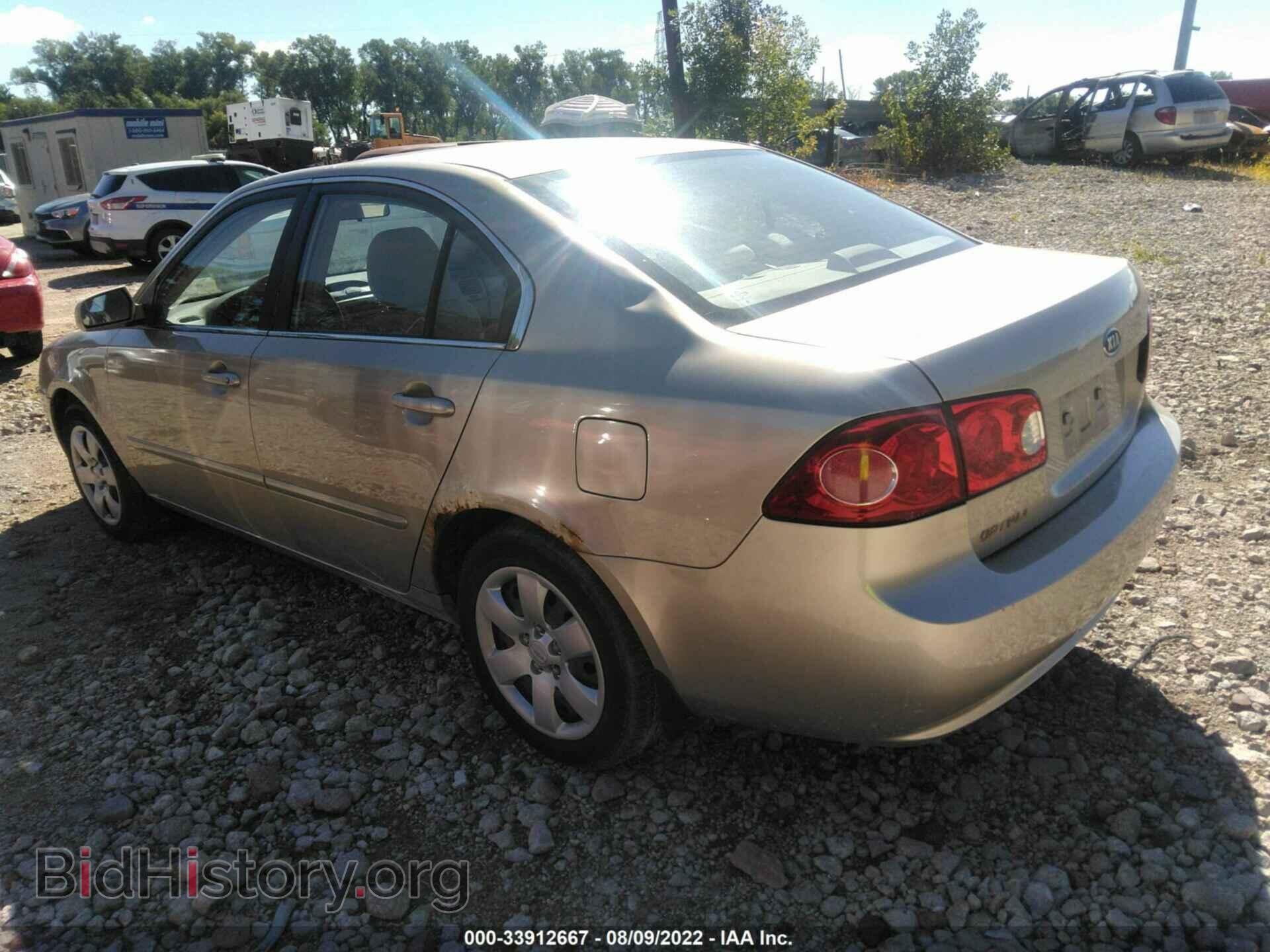 2007 KIA OPTIMA - VIN: KNAGE123775128596 - Фото 3