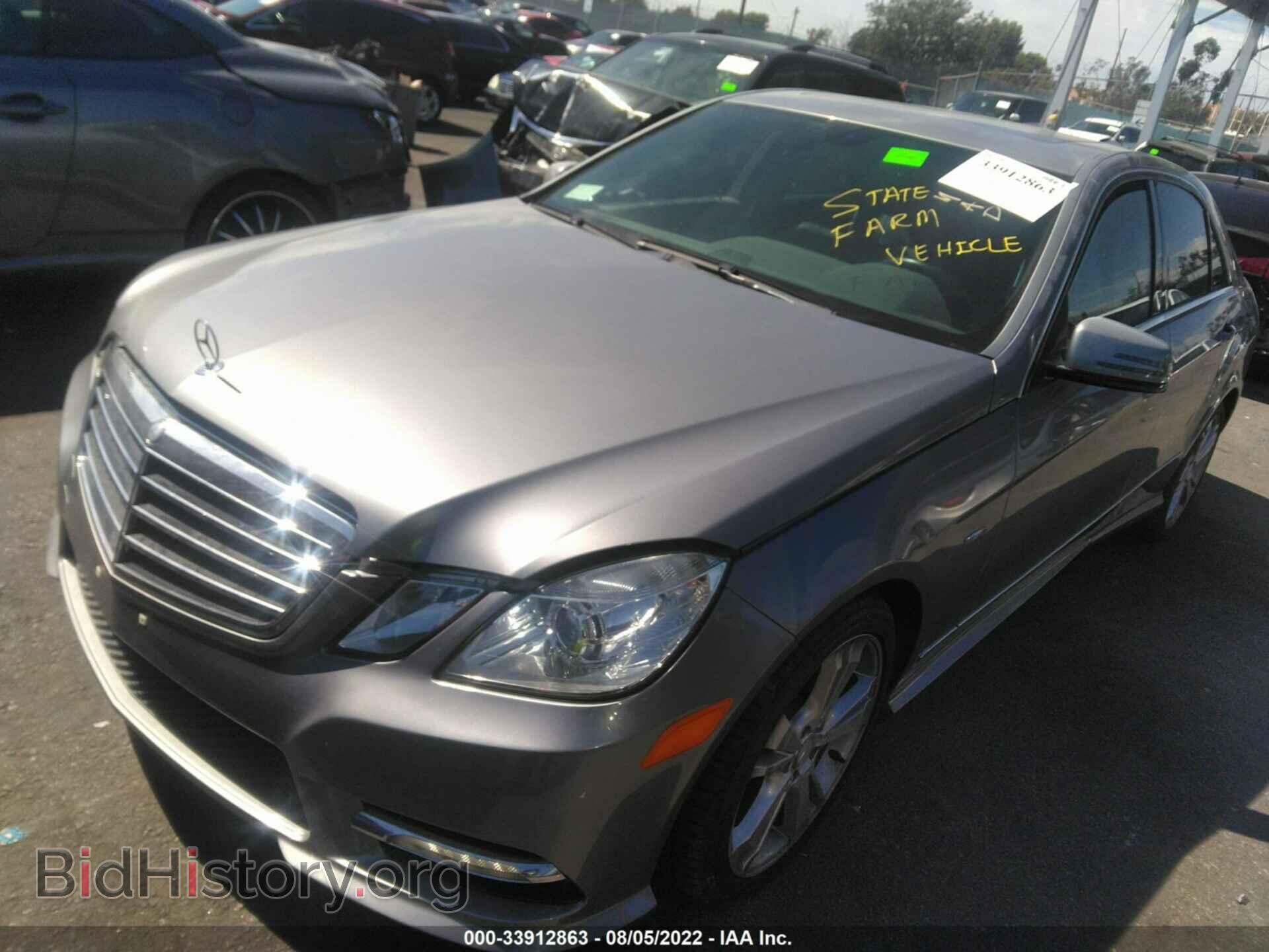 2012 MERCEDES-BENZ E-CLASS - VIN: WDDHF5KB2CA597282 - Photo 2