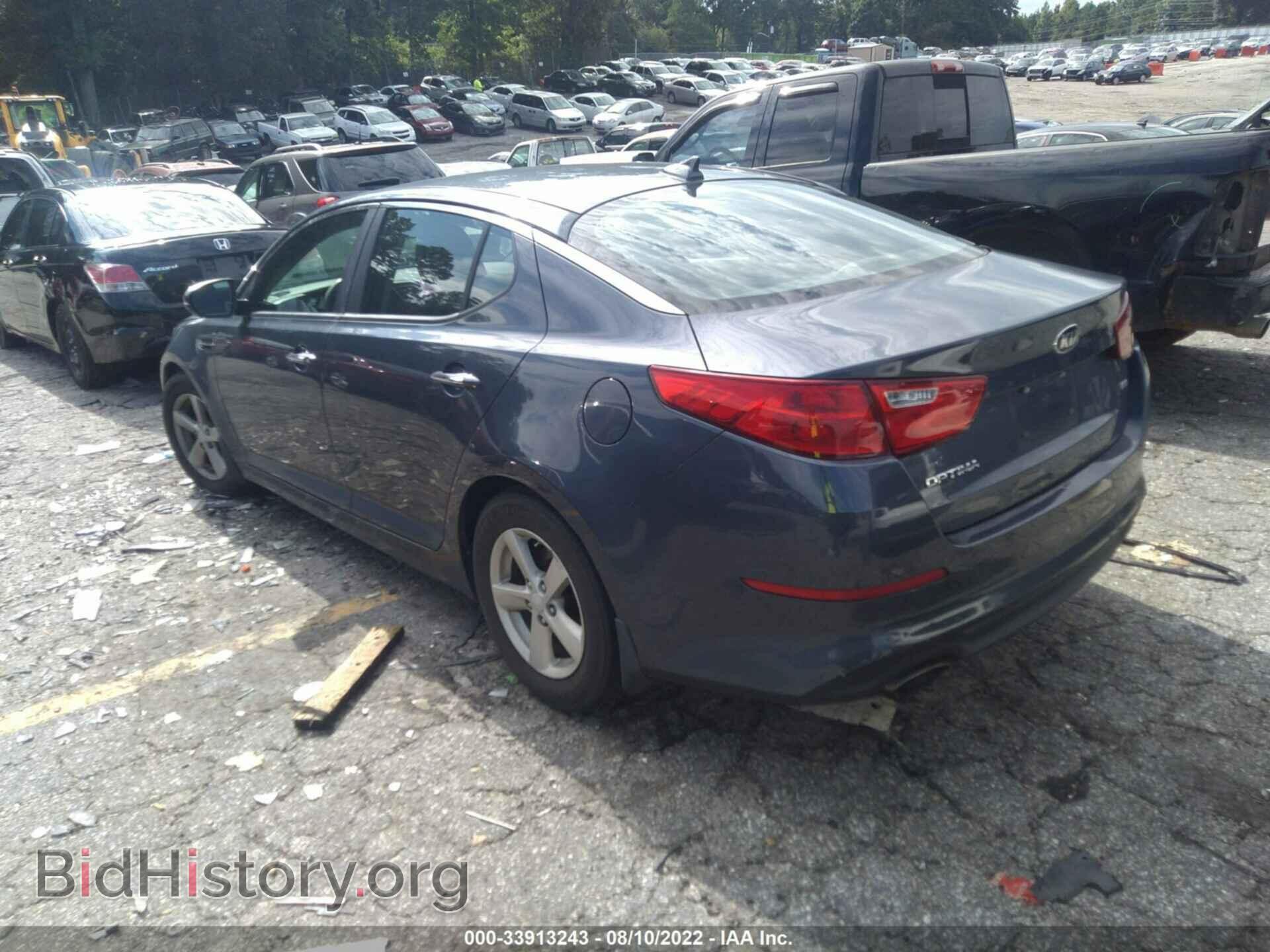 2015 KIA OPTIMA - VIN: KNAGM4A79F5536847 - Фото 3