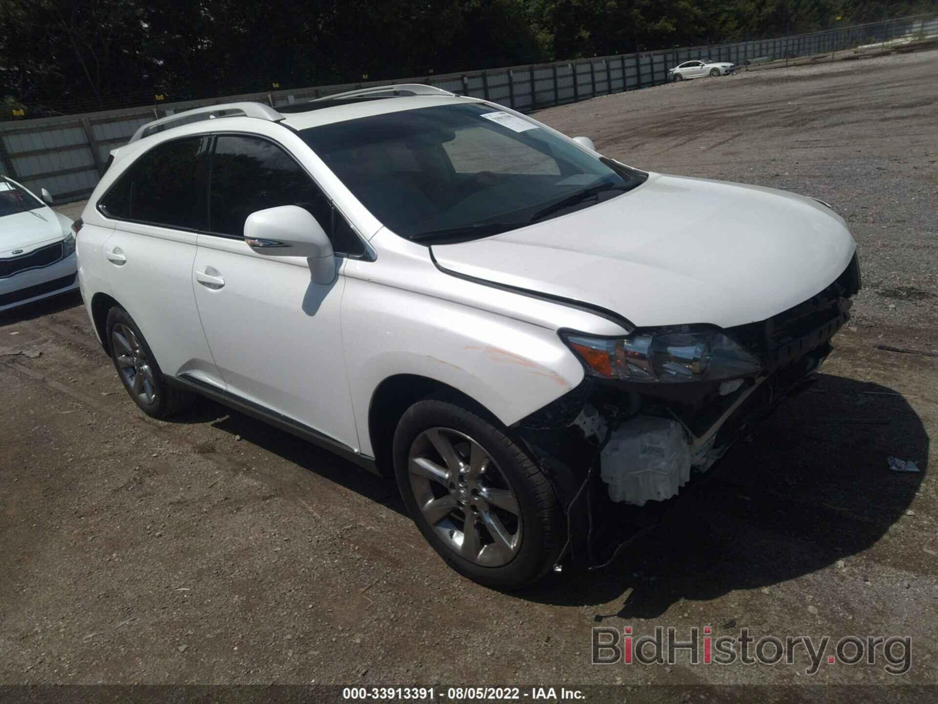 Photo 2T2ZK1BA8CC074639 - LEXUS RX 350 2012