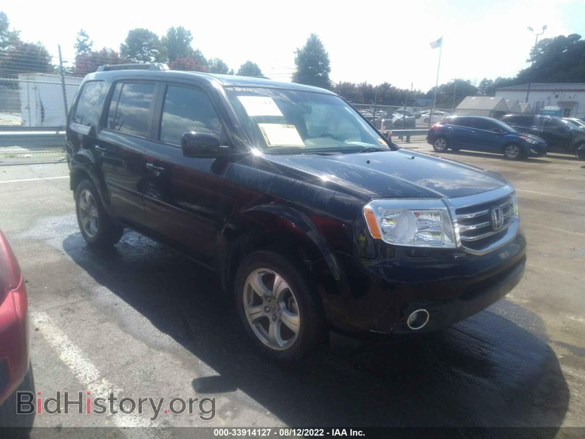 Фотография 5FNYF3H54CB001094 - HONDA PILOT 2012