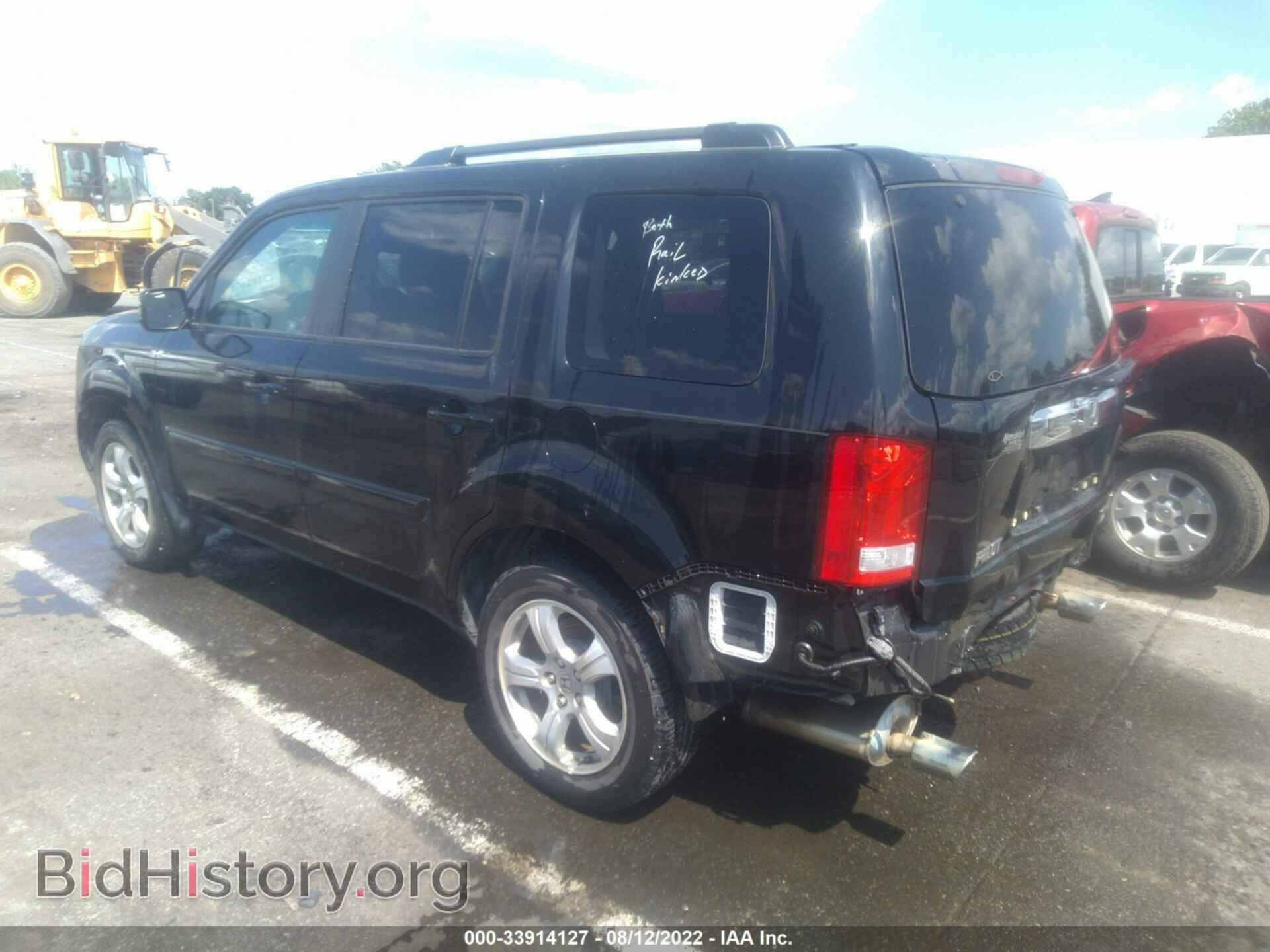 2012 HONDA PILOT - VIN: 5FNYF3H54CB001094 - Фото 3