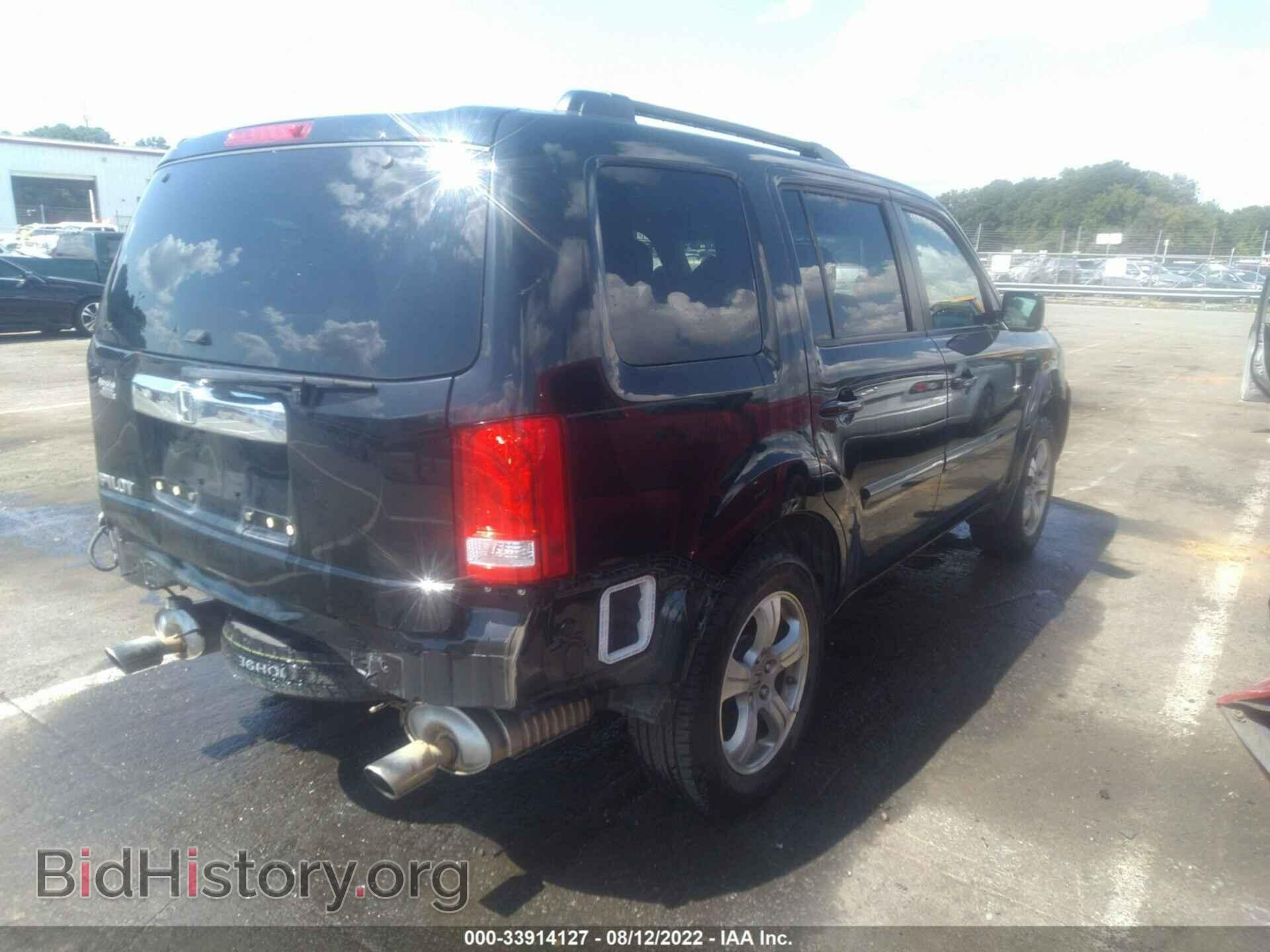 2012 HONDA PILOT - VIN: 5FNYF3H54CB001094 - Фото 4
