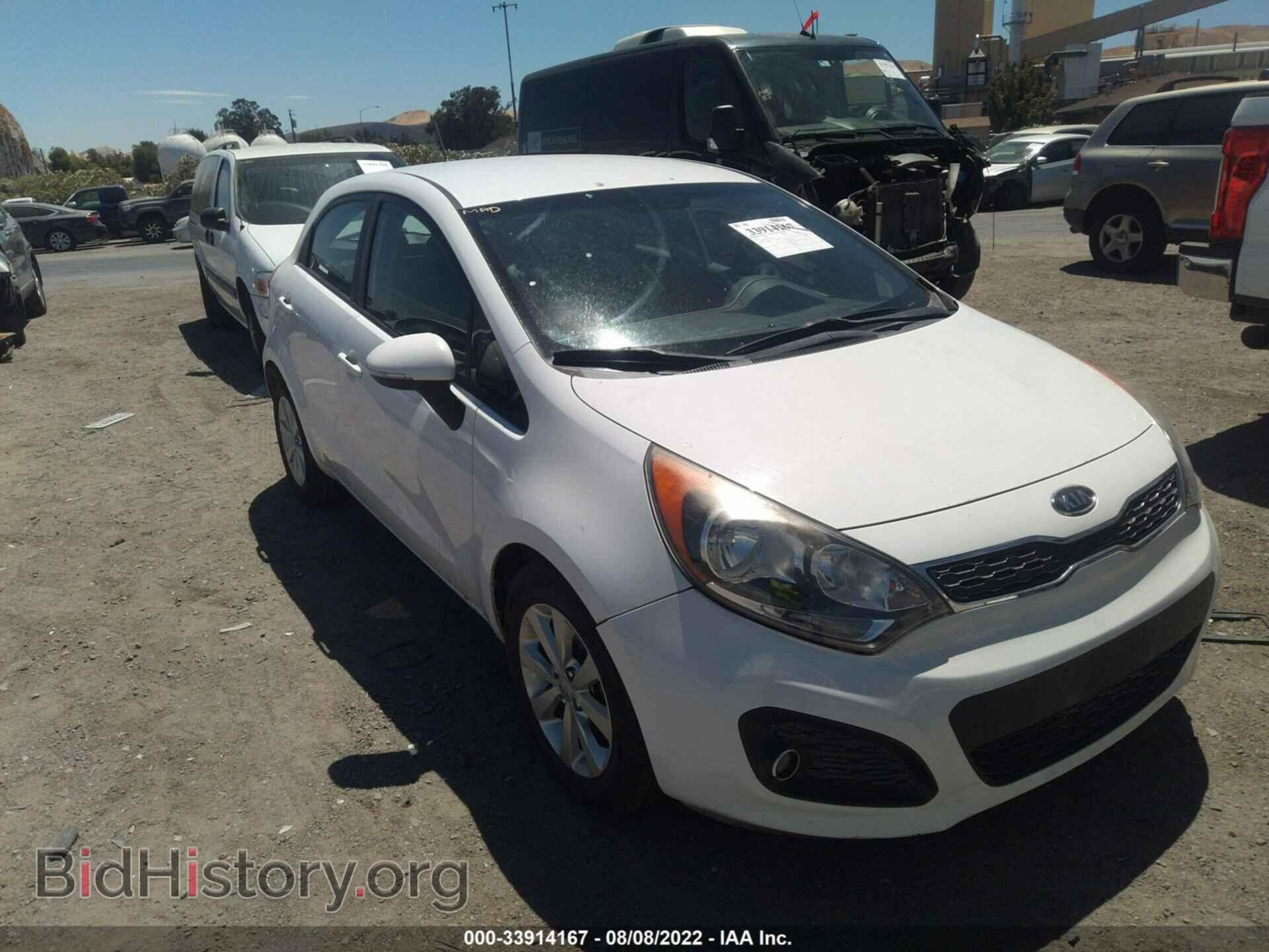 Фотография KNADN5A35C6029114 - KIA RIO 2012