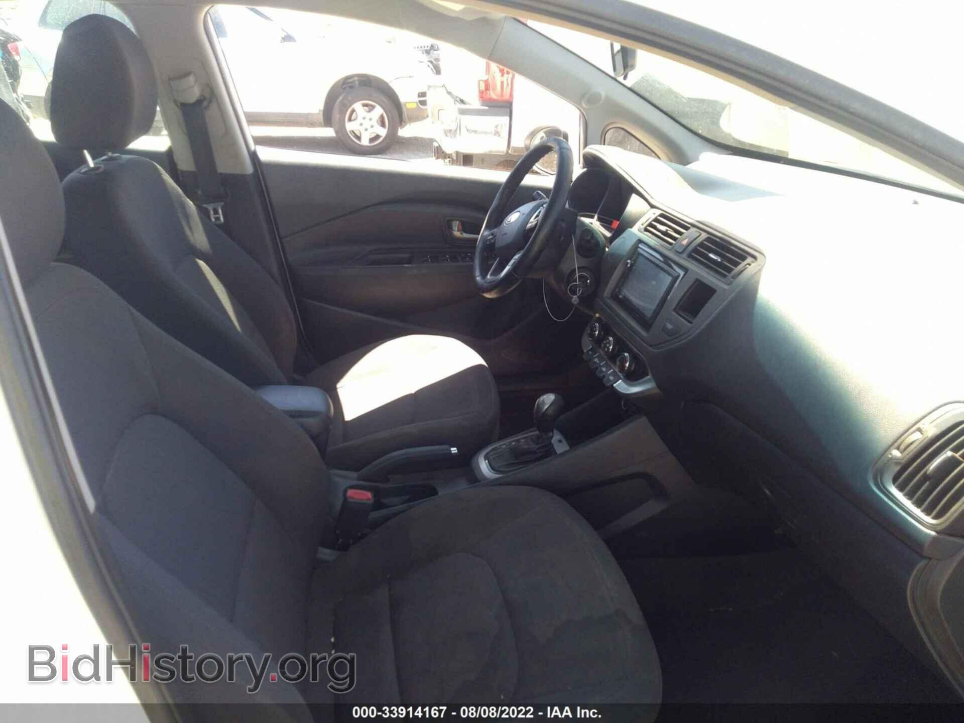 2012 KIA RIO - VIN: KNADN5A35C6029114 - Фото 5