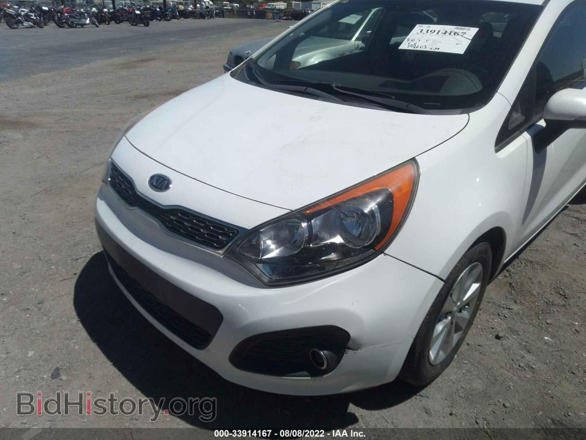 2012 KIA RIO - VIN: KNADN5A35C6029114 - Фото 6