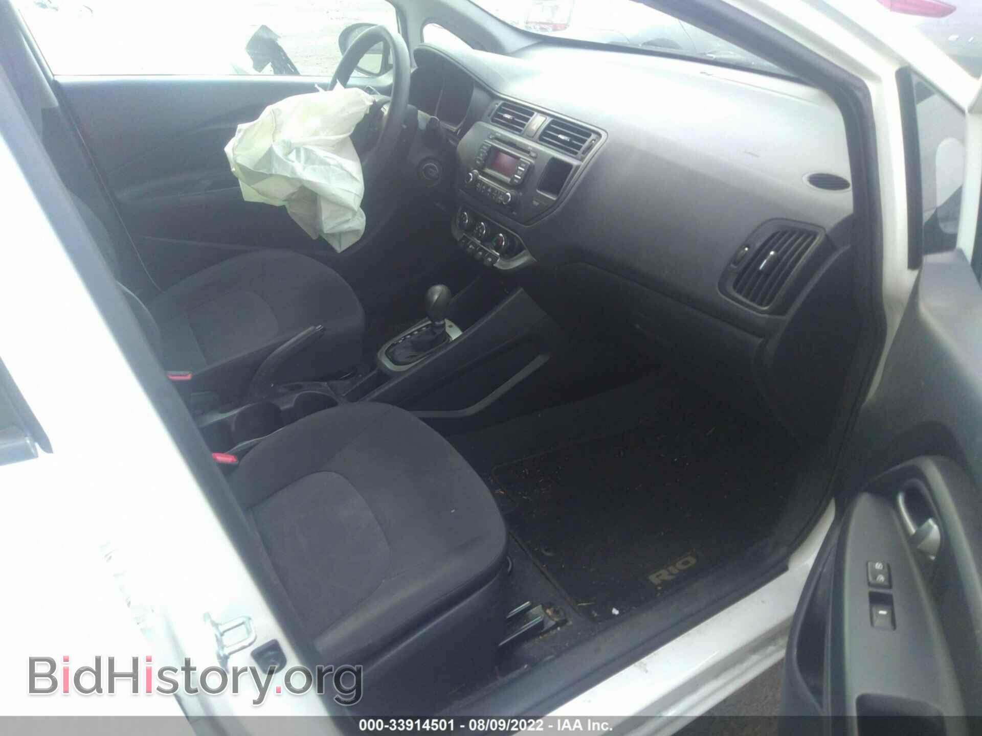 2013 KIA RIO - VIN: KNADM5A30D6099835 - Фото 5