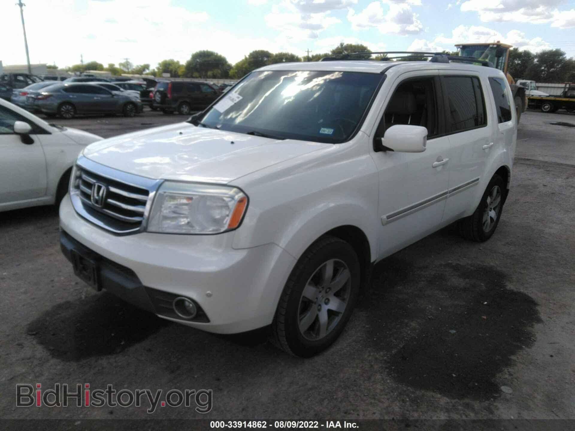 2013 HONDA PILOT - VIN: 5FNYF3H9XDB021516 - Фото 2