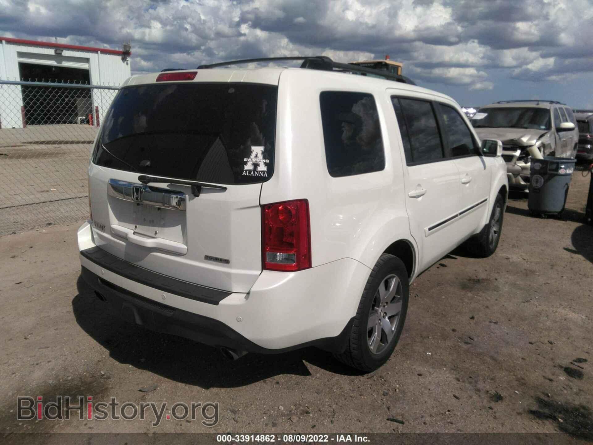 2013 HONDA PILOT - VIN: 5FNYF3H9XDB021516 - Фото 4