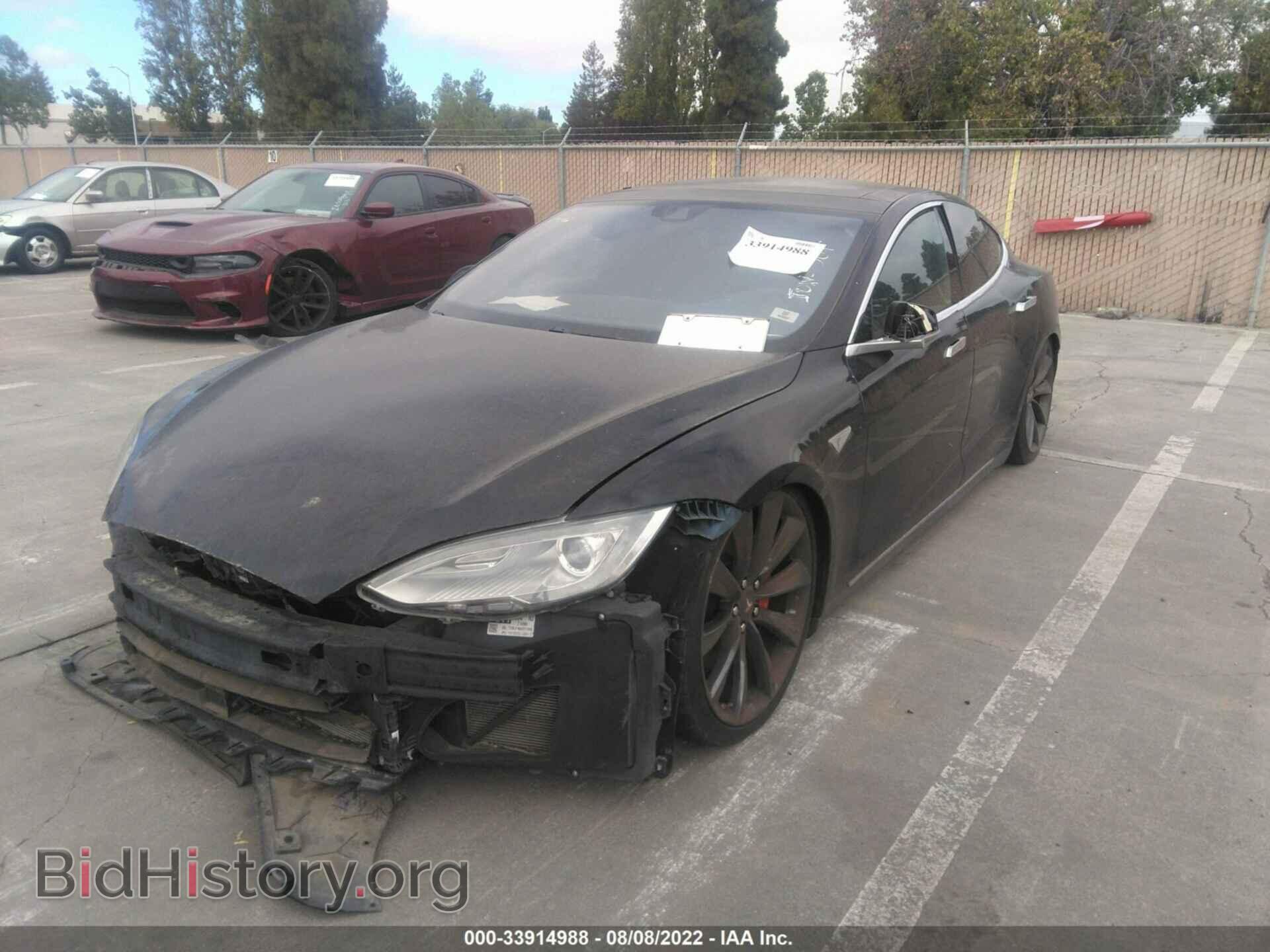 2015 TESLA MODEL S - VIN: 5YJSA1E46FF119043 - Фото 2
