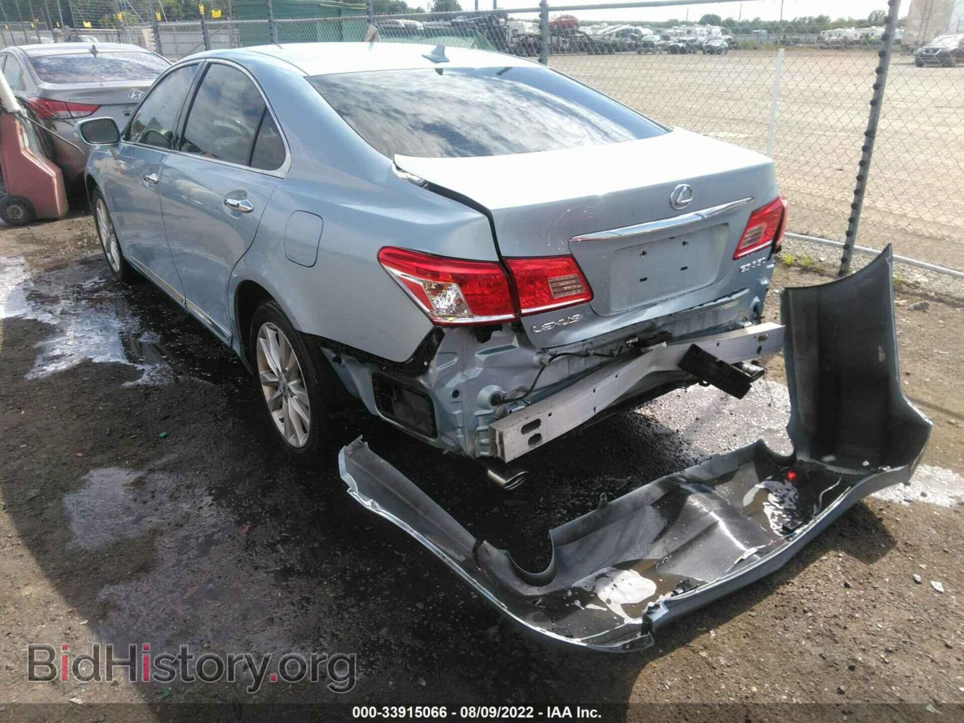 2010 LEXUS ES 350 - VIN: JTHBK1EG0A2375499 - Фото 3