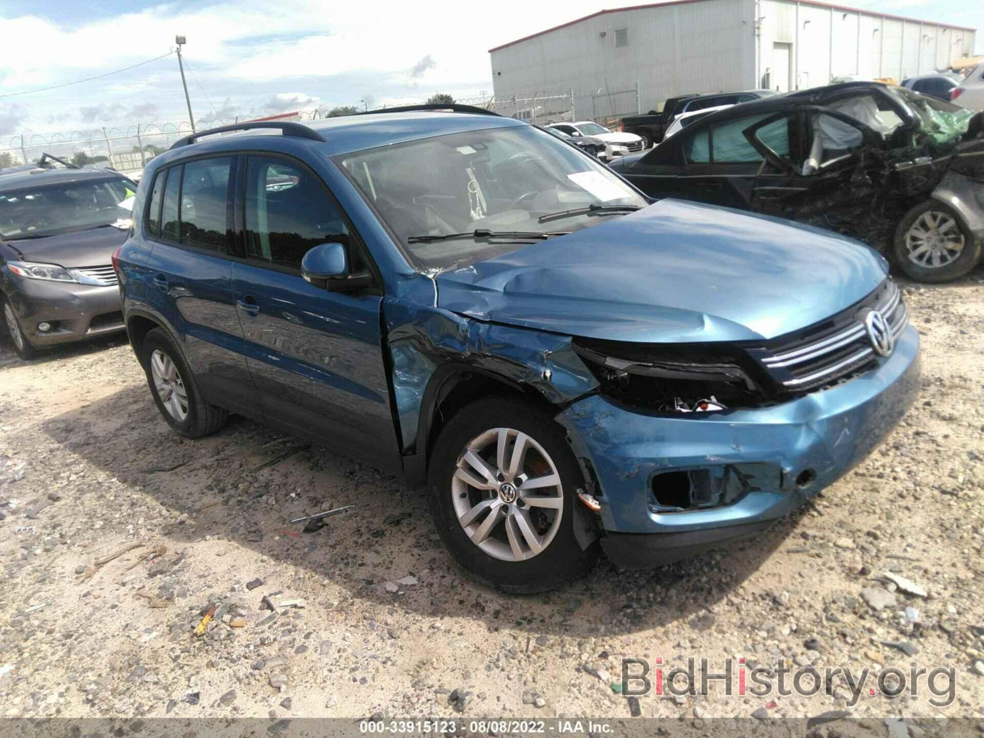 Photo WVGAV7AX1HK041727 - VOLKSWAGEN TIGUAN 2017