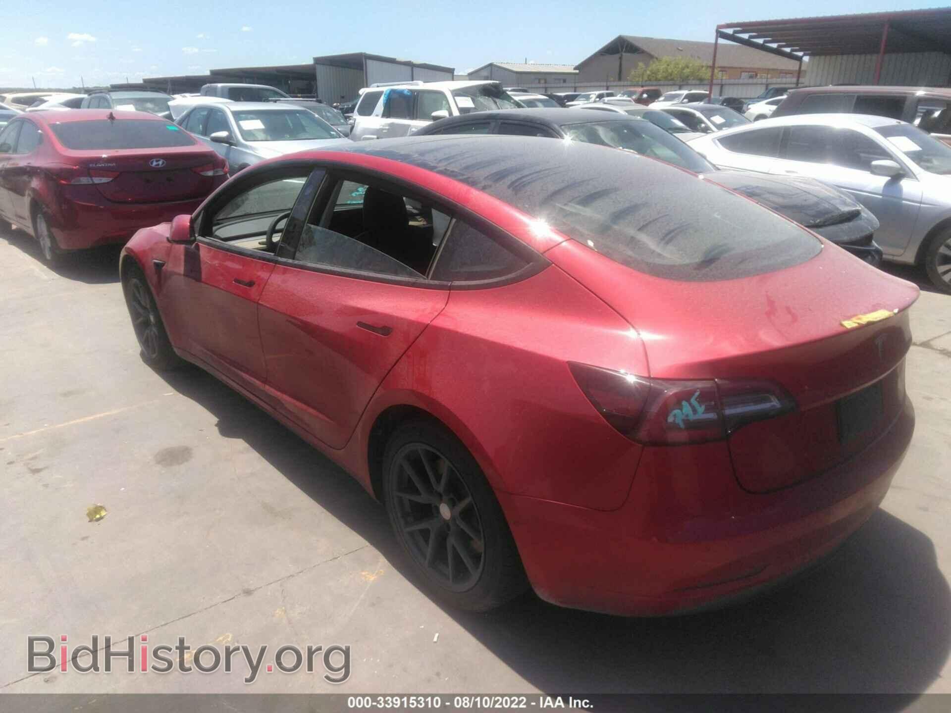 2021 TESLA MODEL 3 - VIN: 5YJ3E1EA2MF923321 - Photo 3