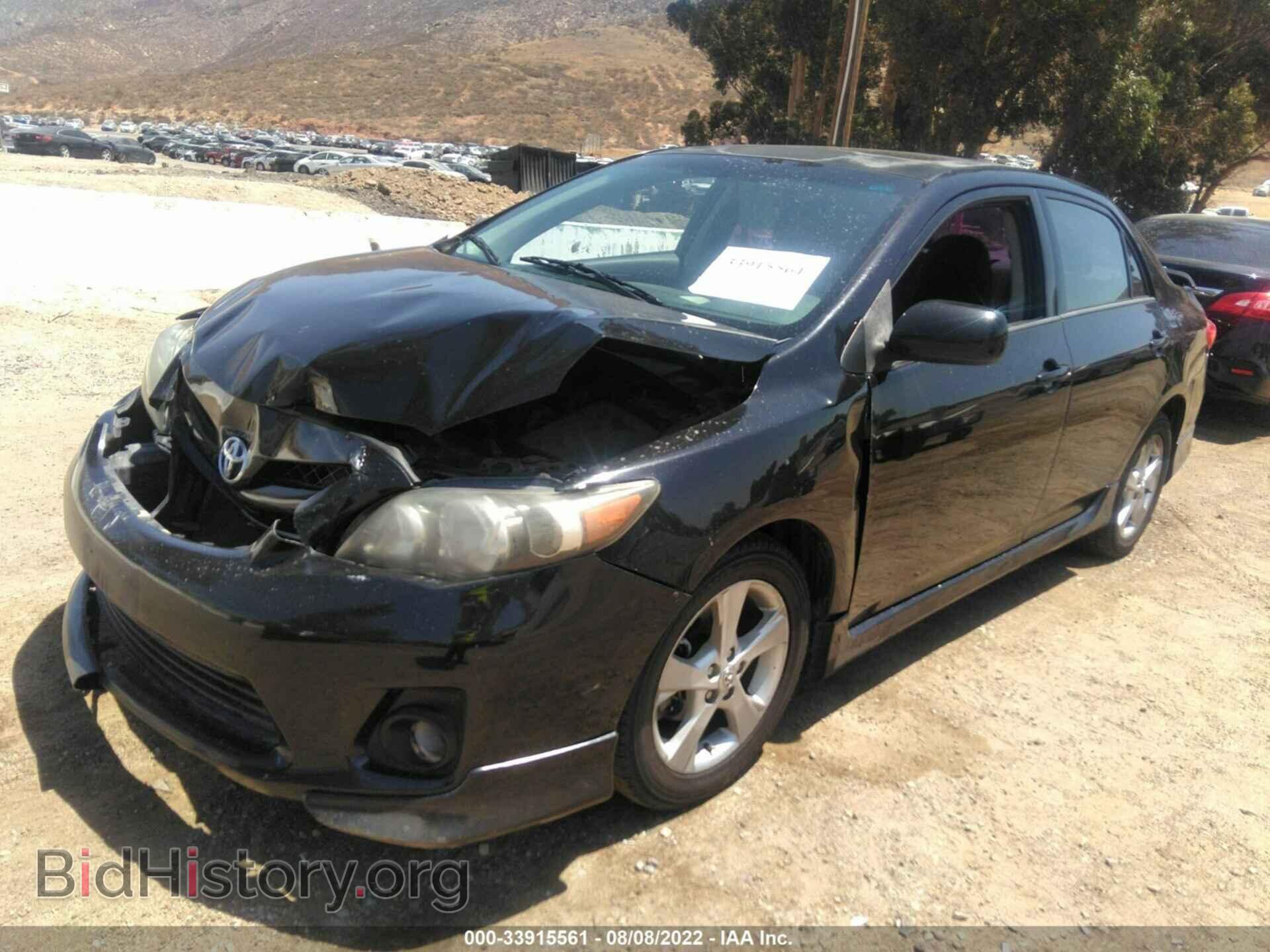 2011 TOYOTA COROLLA - VIN: 2T1BU4EE0BC605671 - Фото 2