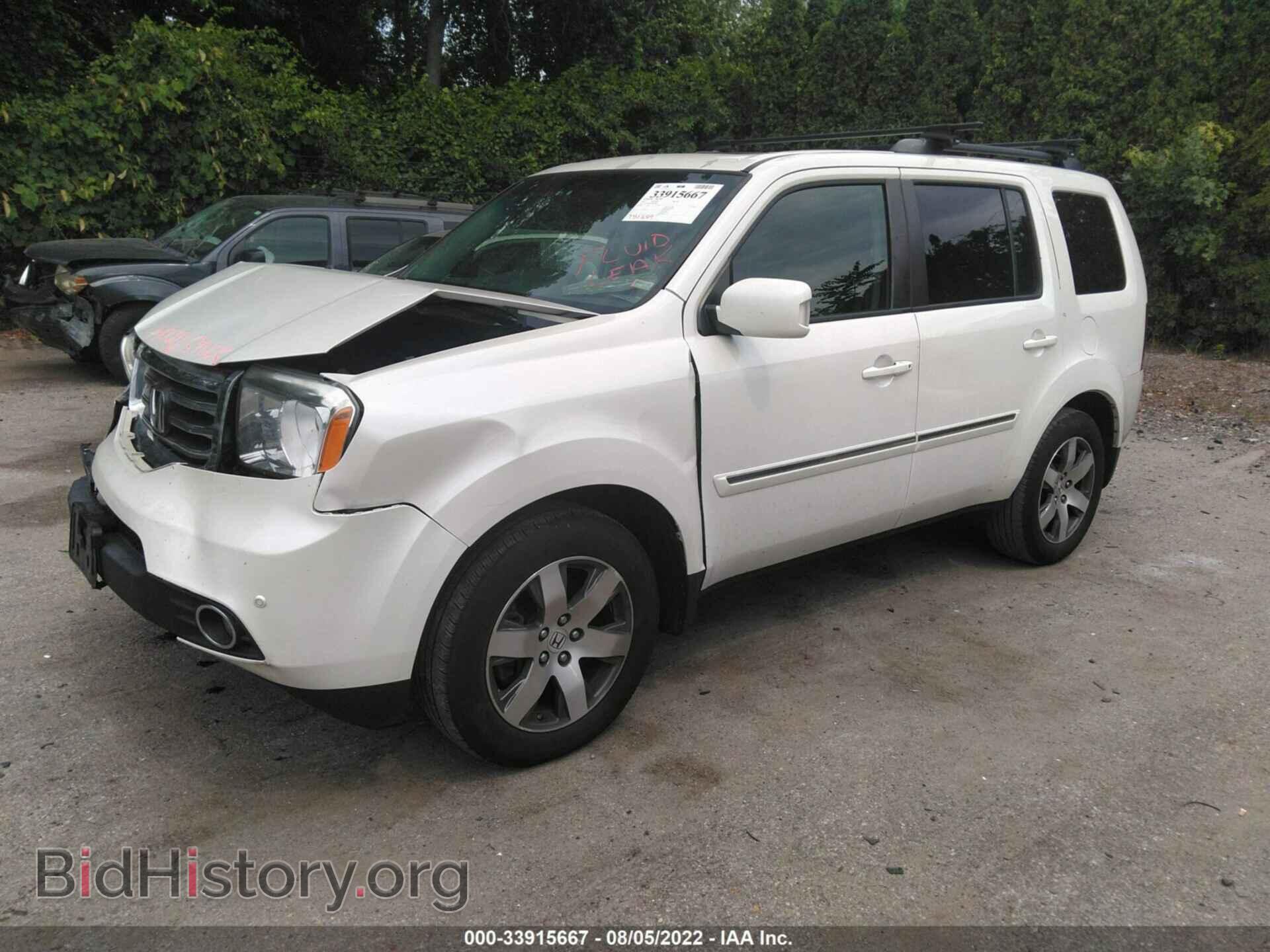 2013 HONDA PILOT - VIN: 5FNYF4H94DB068465 - Фото 2