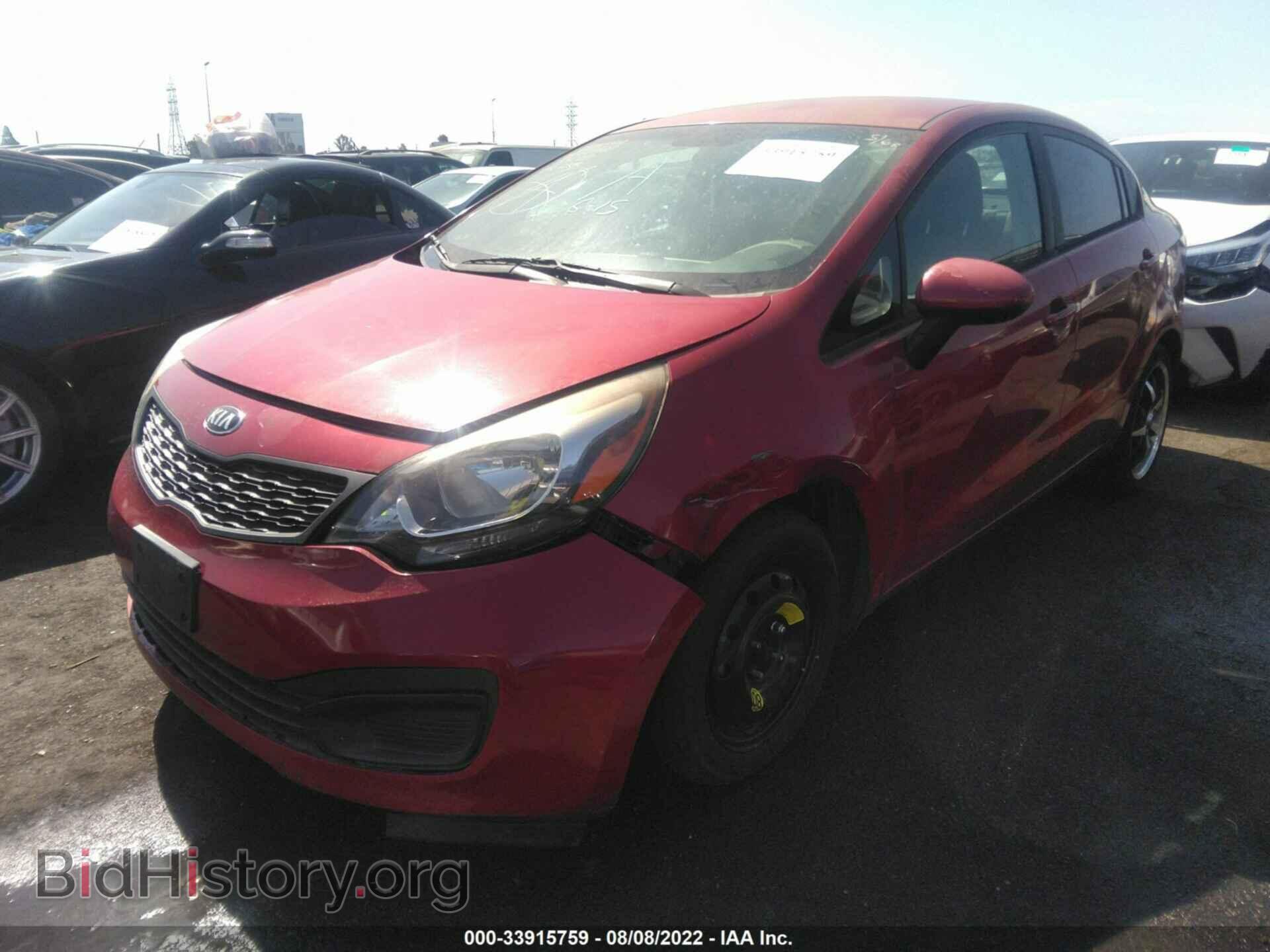 2015 KIA RIO - VIN: KNADM4A35F6458917 - Фото 2