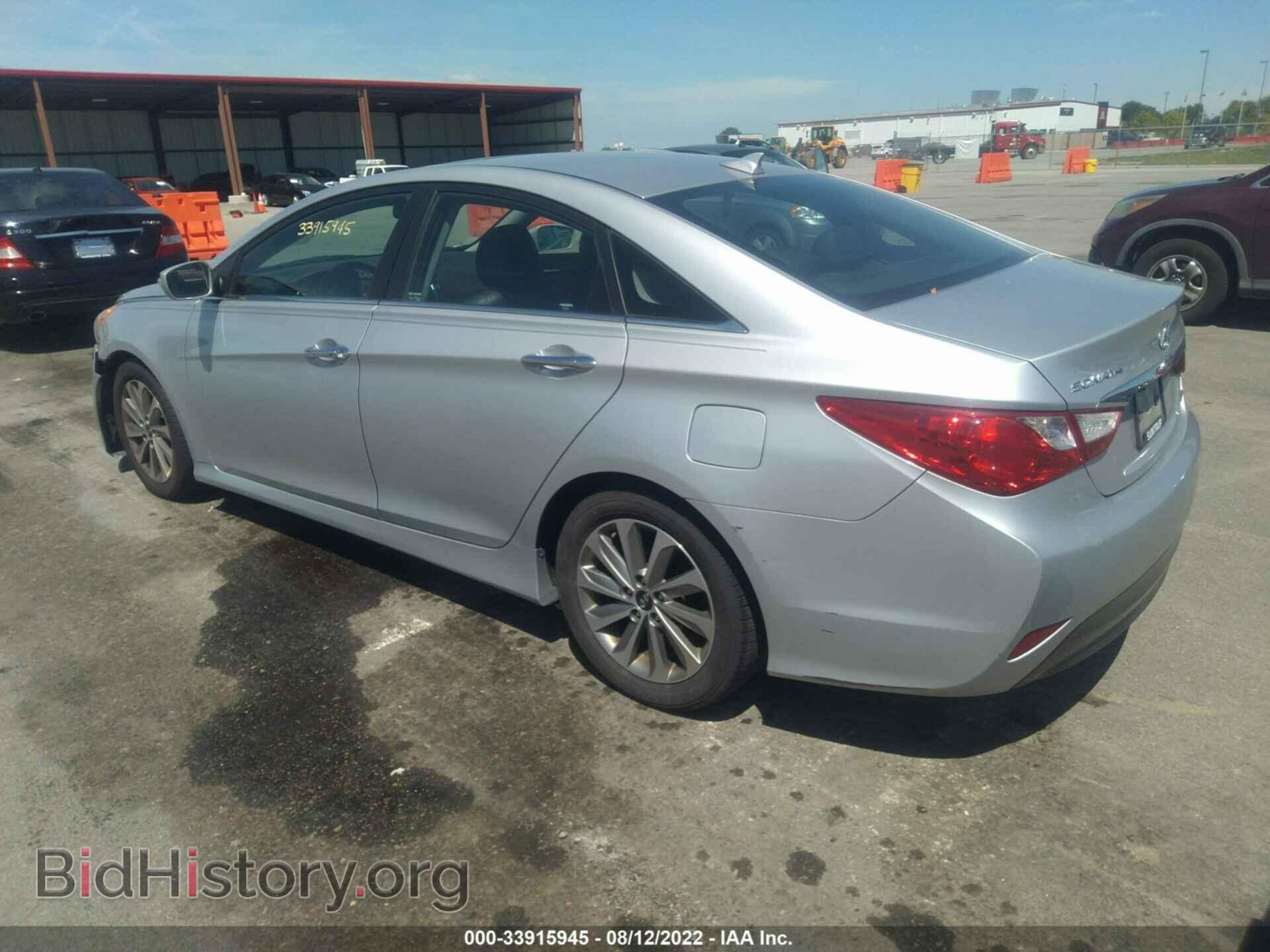 2014 HYUNDAI SONATA - VIN: 5NPEC4AC6EH819702 - Фото 3
