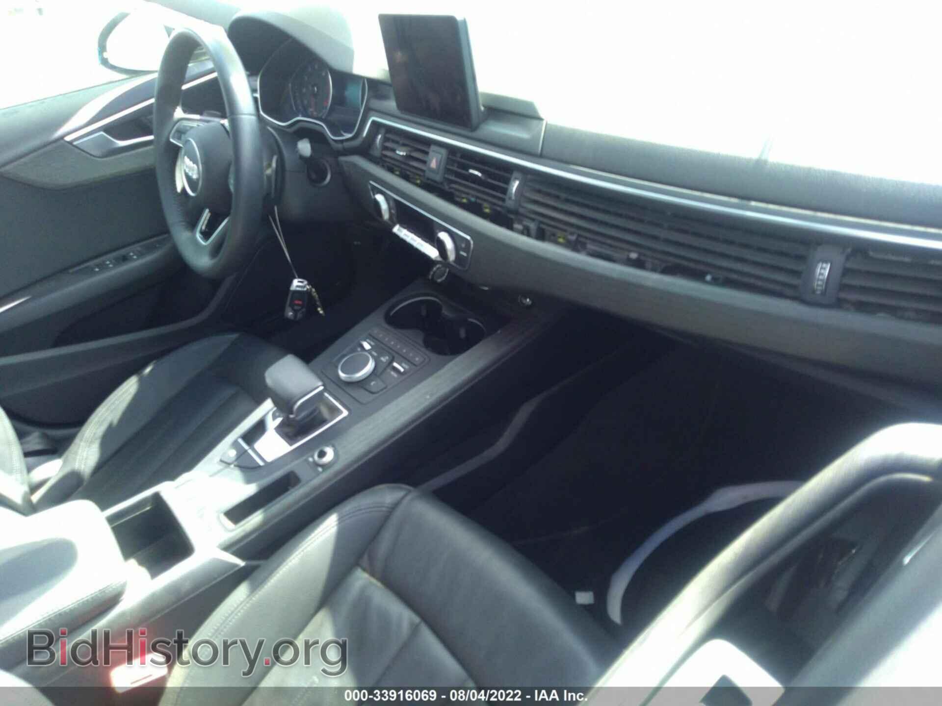 2019 AUDI A4 - VIN: WAUGMAF48KN020440 - Фото 5