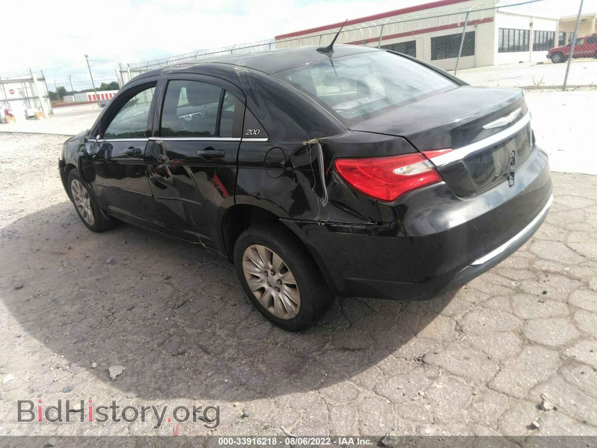 2012 CHRYSLER 200 - VIN: 1C3CCBAB1CN217164 - Фото 3
