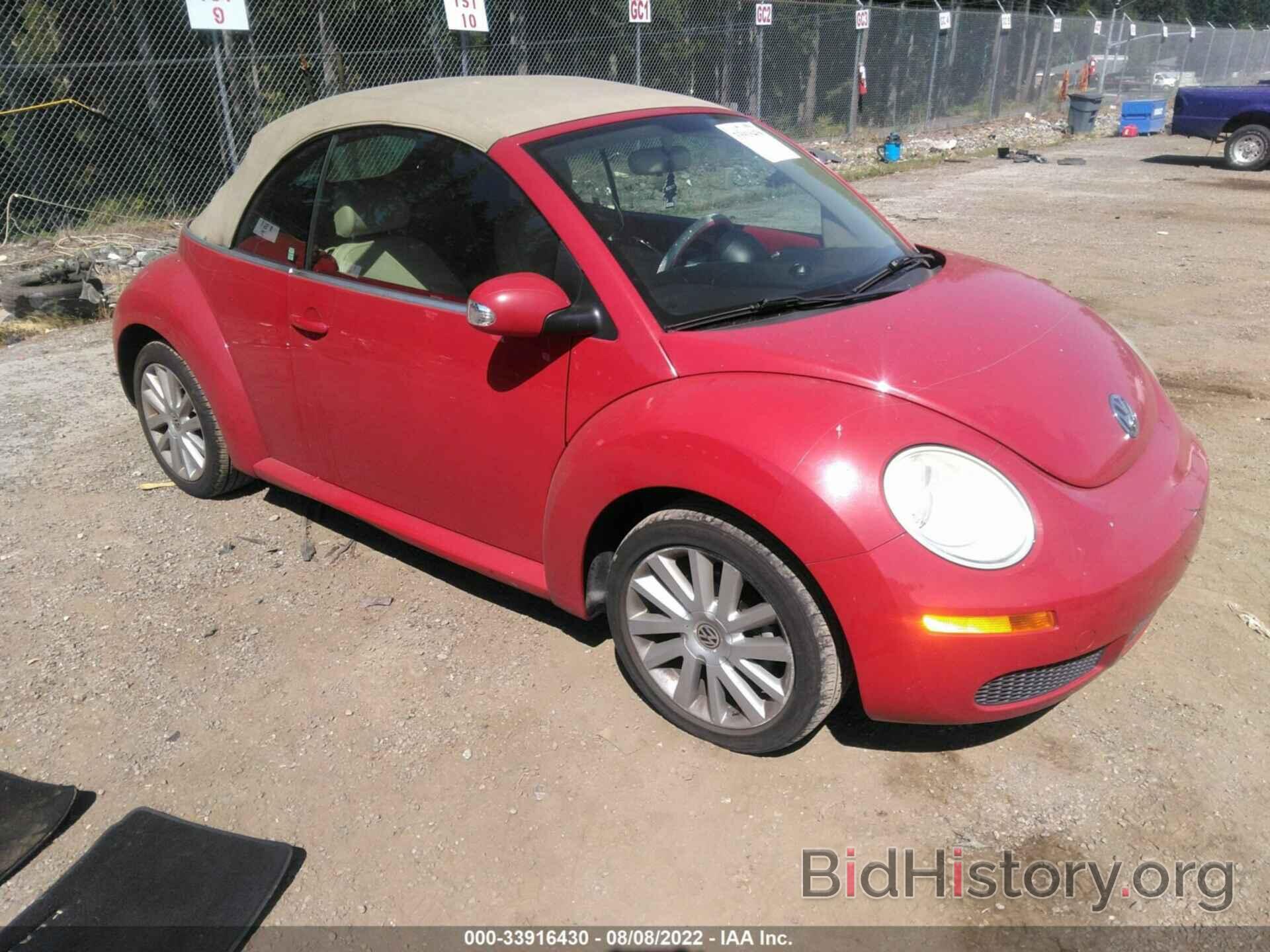 Photo 3VWRF31Y98M408840 - VOLKSWAGEN NEW BEETLE CONVERTIBLE 2008