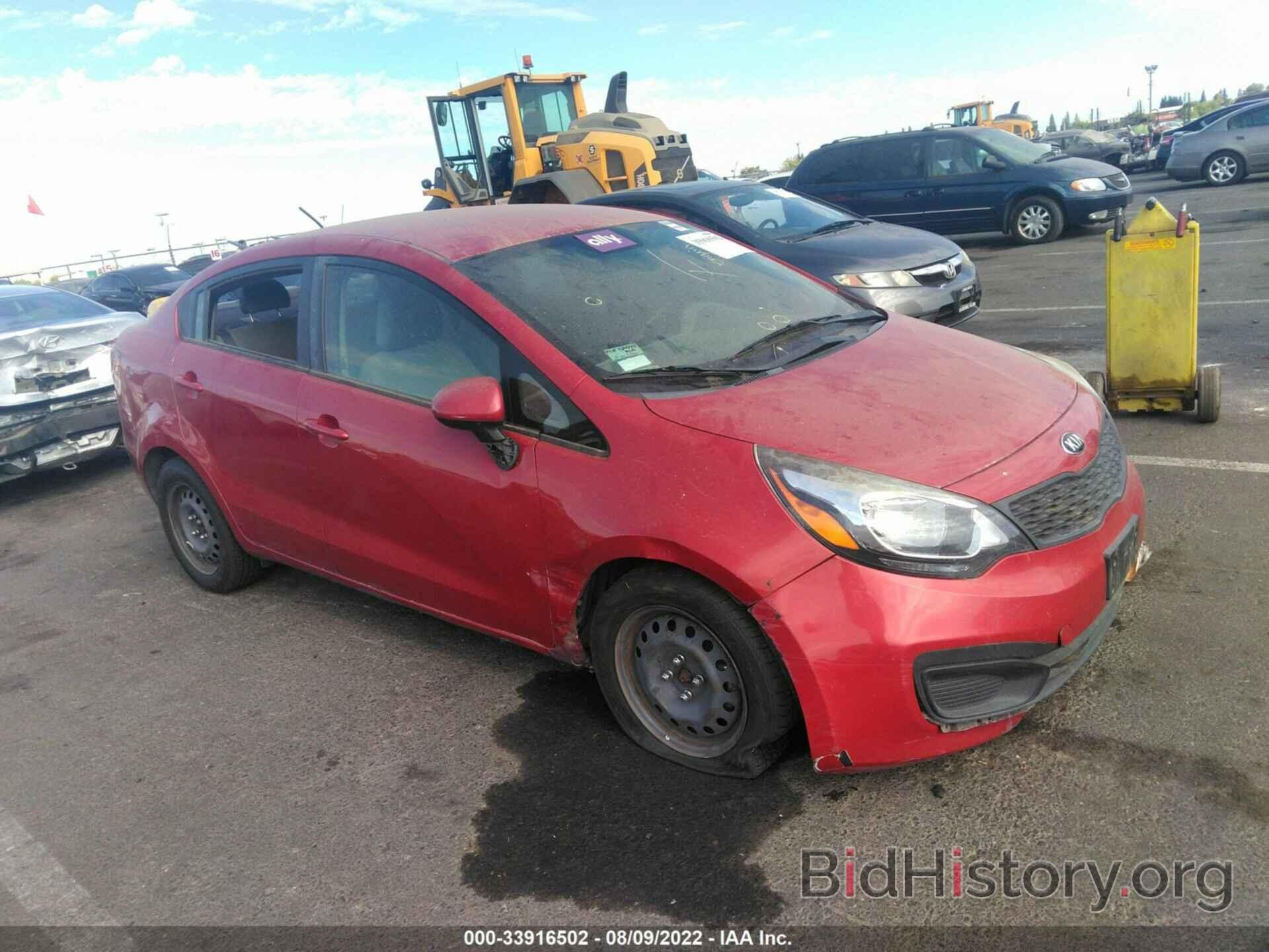 Photo KNADM4A31E6373166 - KIA RIO 2014