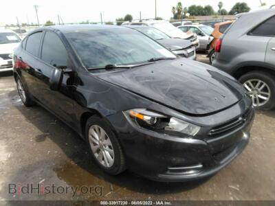 2014 Dodge DART SXT, черный — VIN 1C3CDFBB7ED767691, IAAI