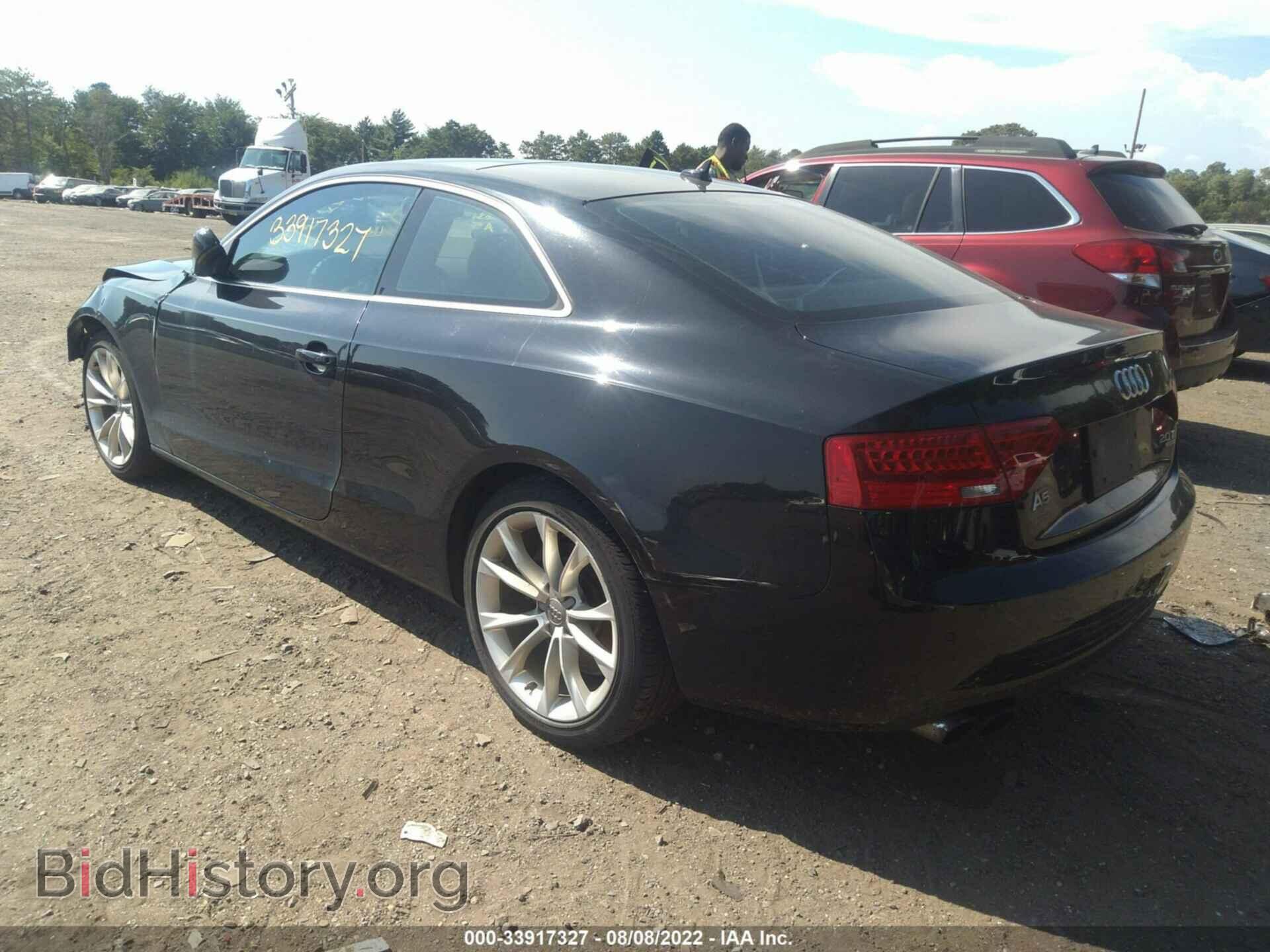 2013 AUDI A5 - VIN: WAULFAFR7DA000632 - Фото 3