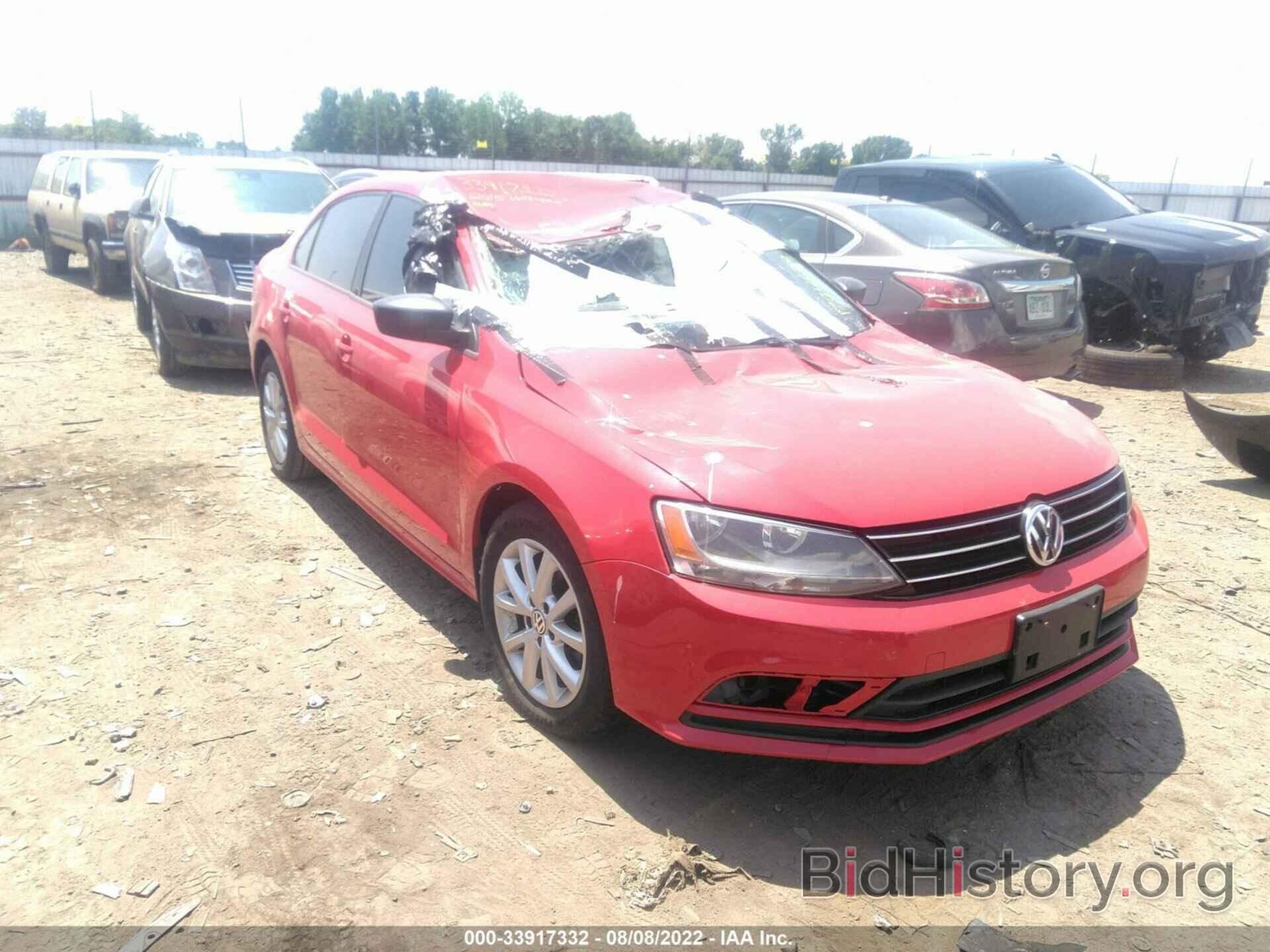 Photo 3VWD17AJ3FM259843 - VOLKSWAGEN JETTA SEDAN 2015